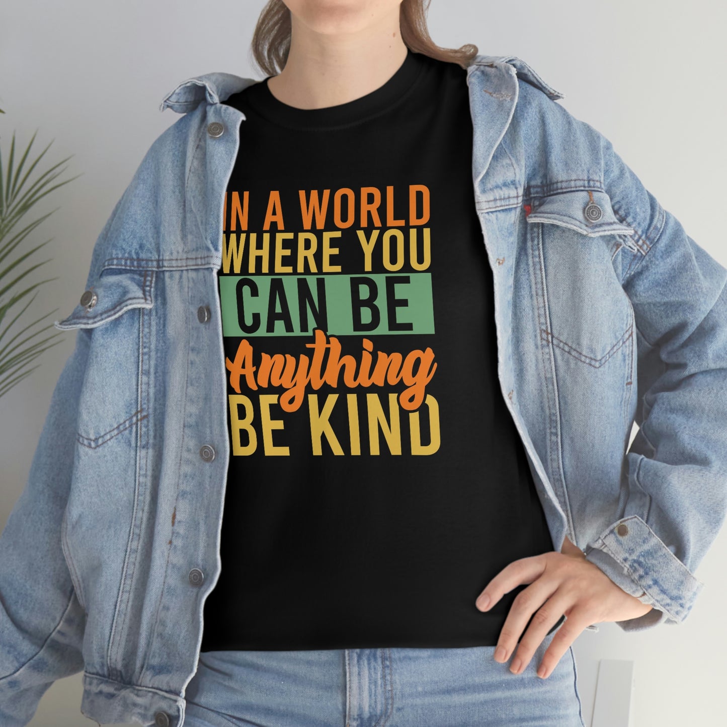 Be kind- Heavy Cotton Tee