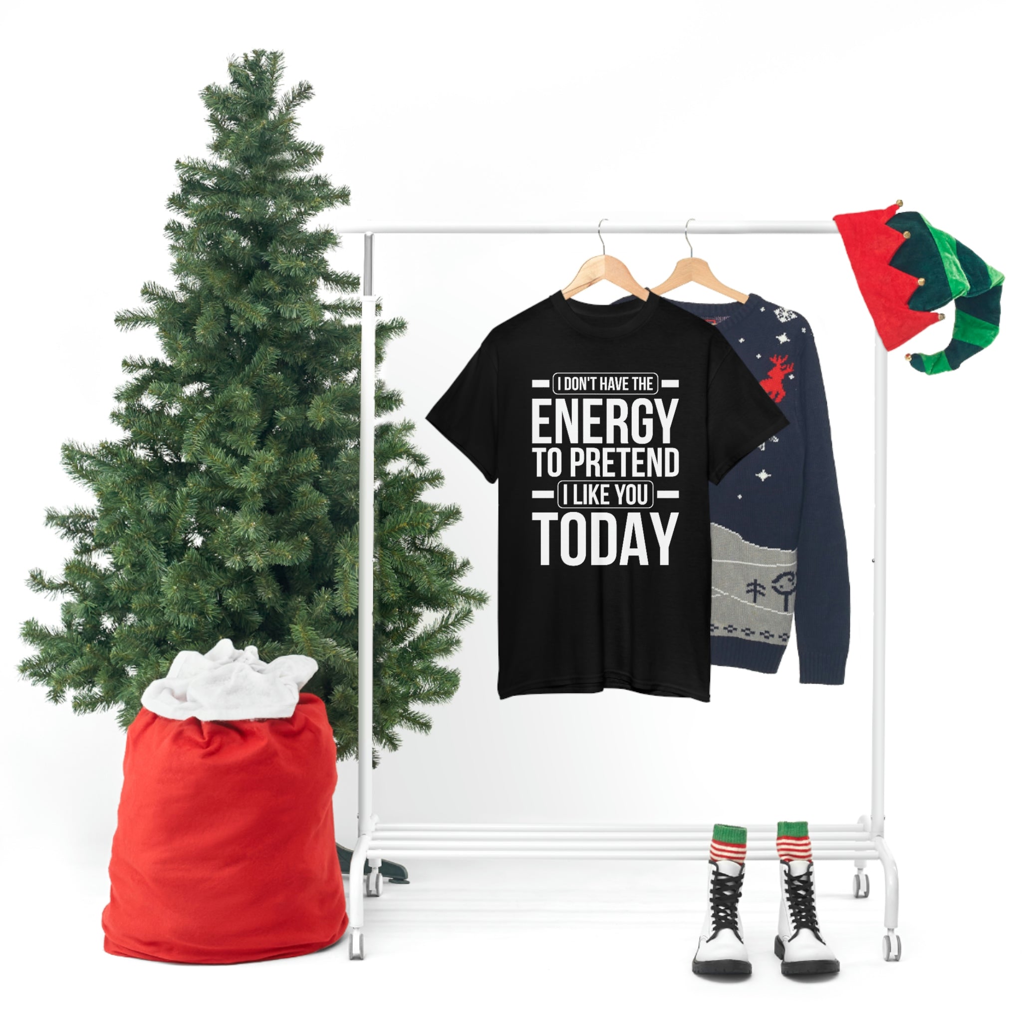No energy to like you- Unisex Heavy Cotton Tee
