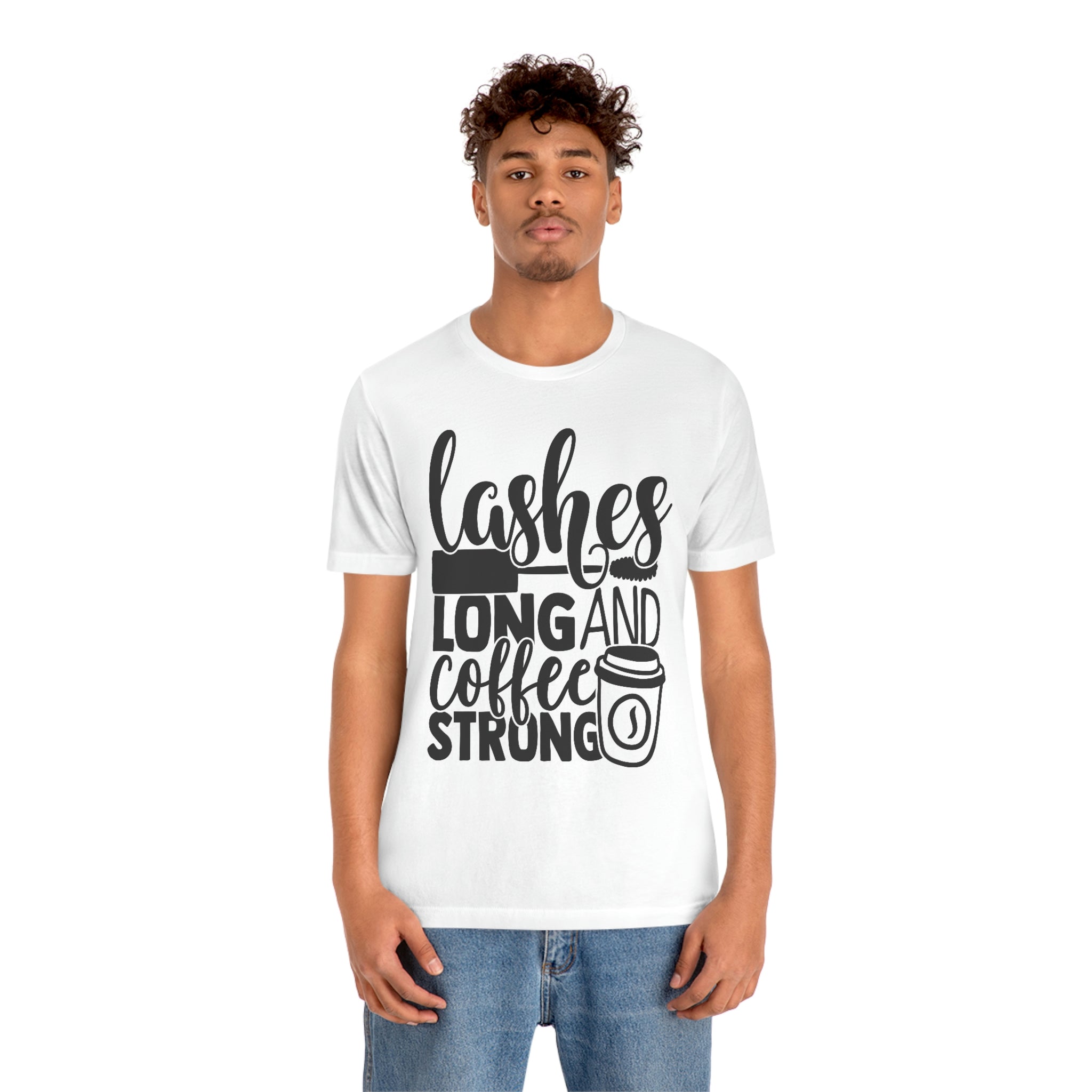 Lashes long— Jersey Short Sleeve Tee