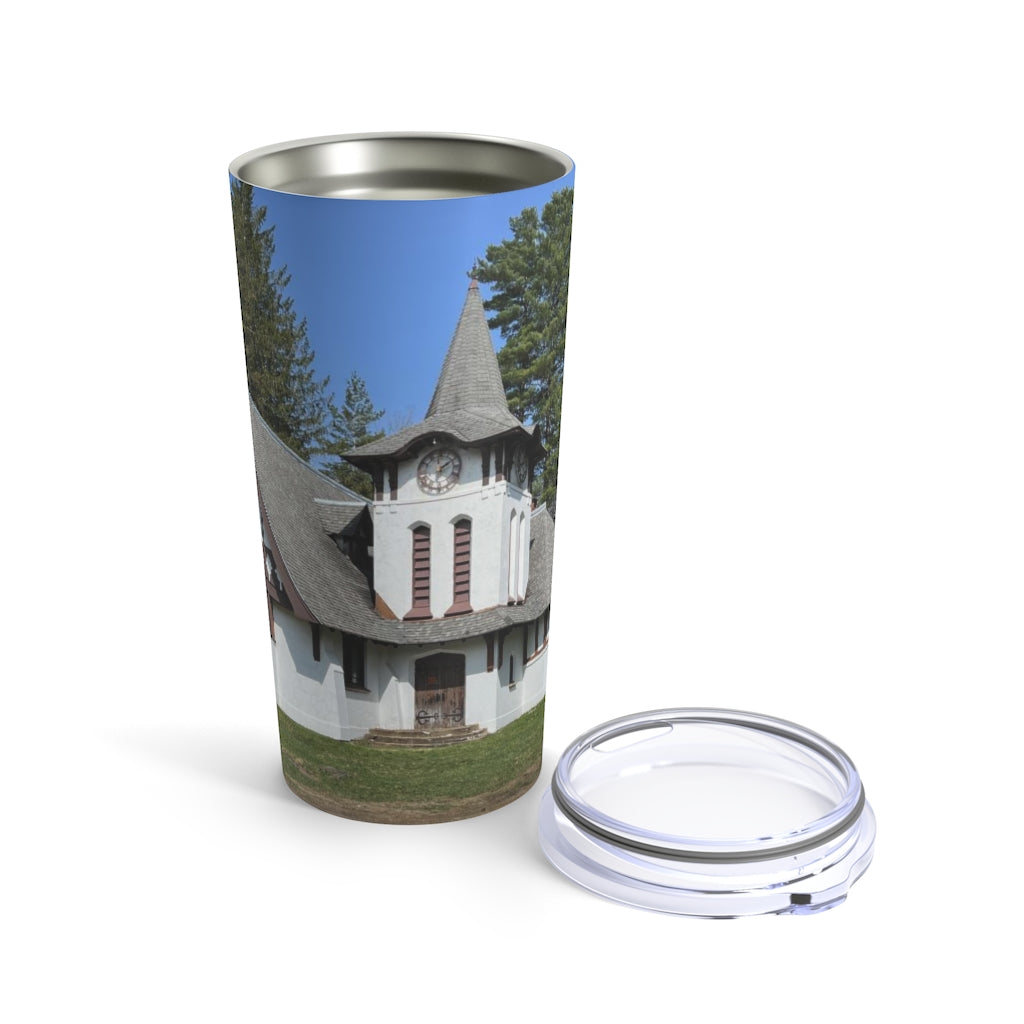 White fathers church Tumbler 20oz