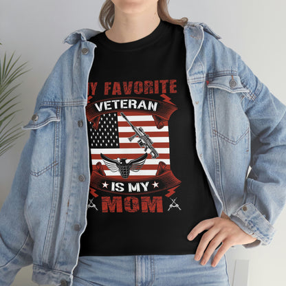 Favorite veteran- Unisex Heavy Cotton Tee