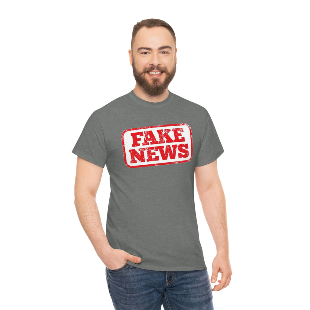 Fake news- Unisex Heavy Cotton Tee