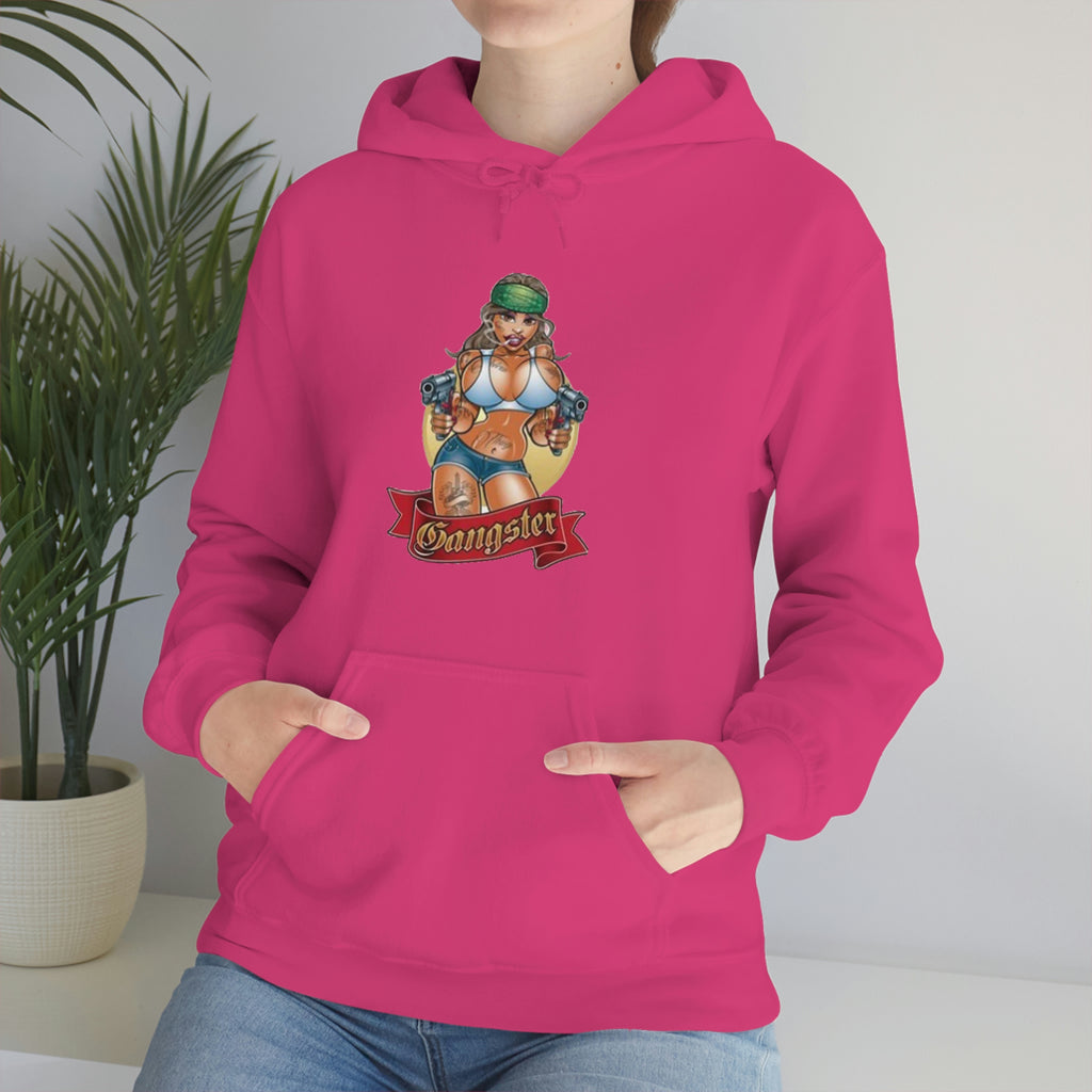 Girl gangster-Heavy Blend™ Hooded Sweatshirt
