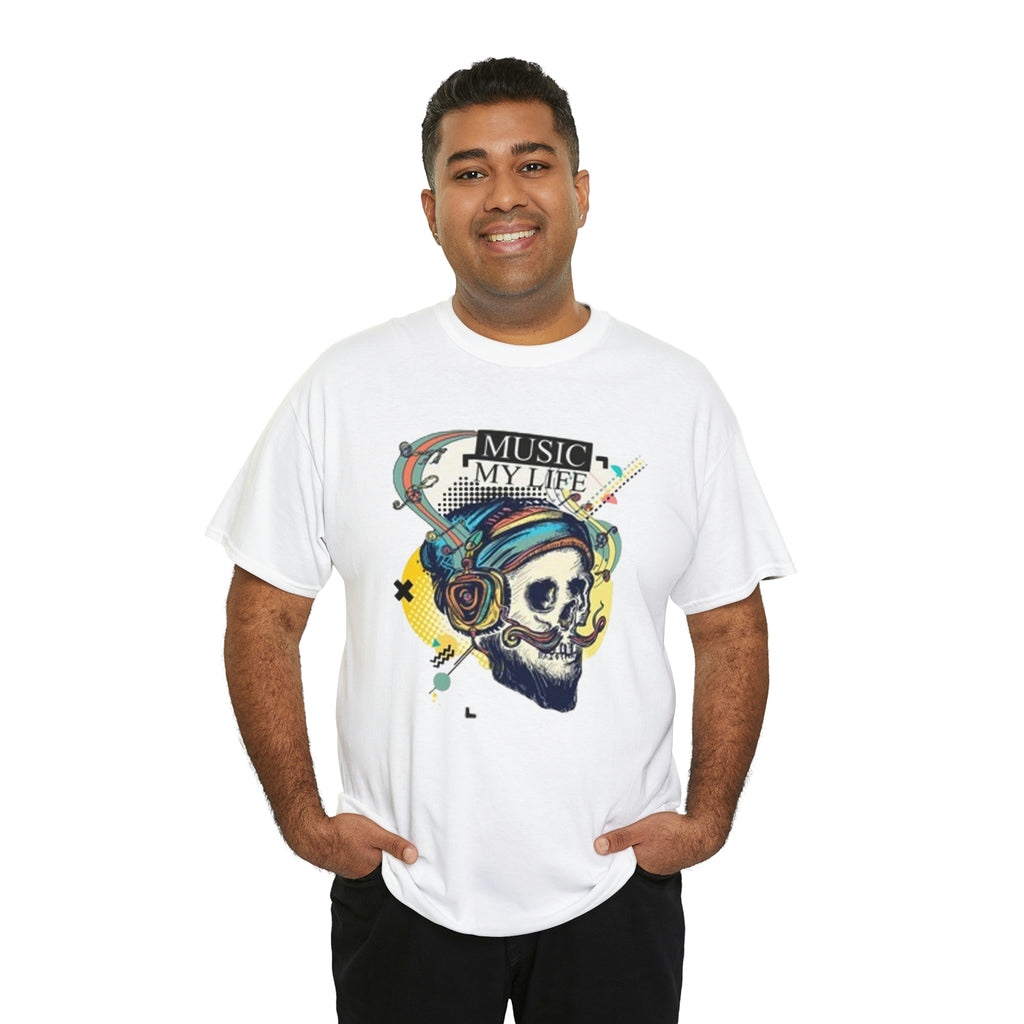 Music my life- Heavy Cotton Tee