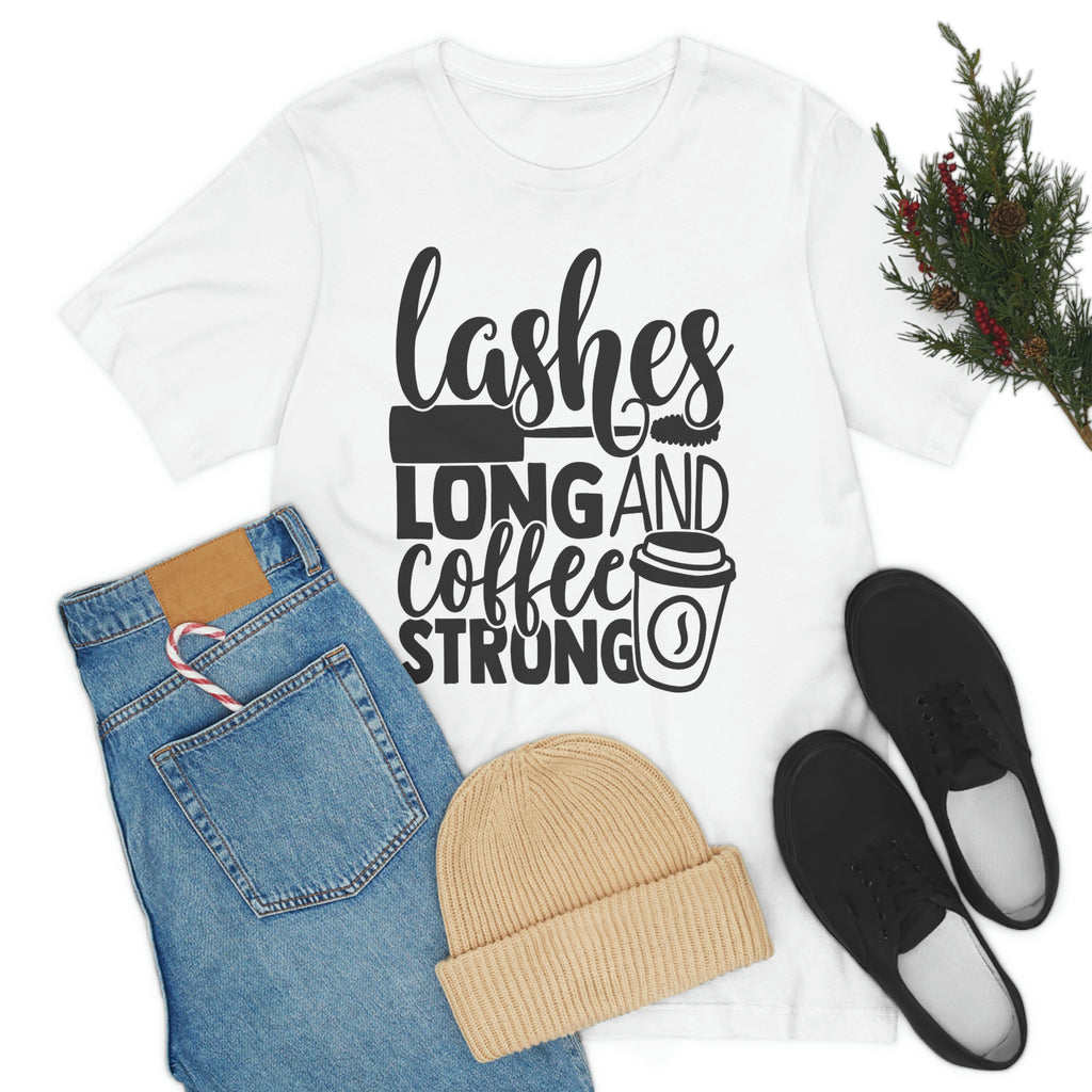 Lashes long— Jersey Short Sleeve Tee