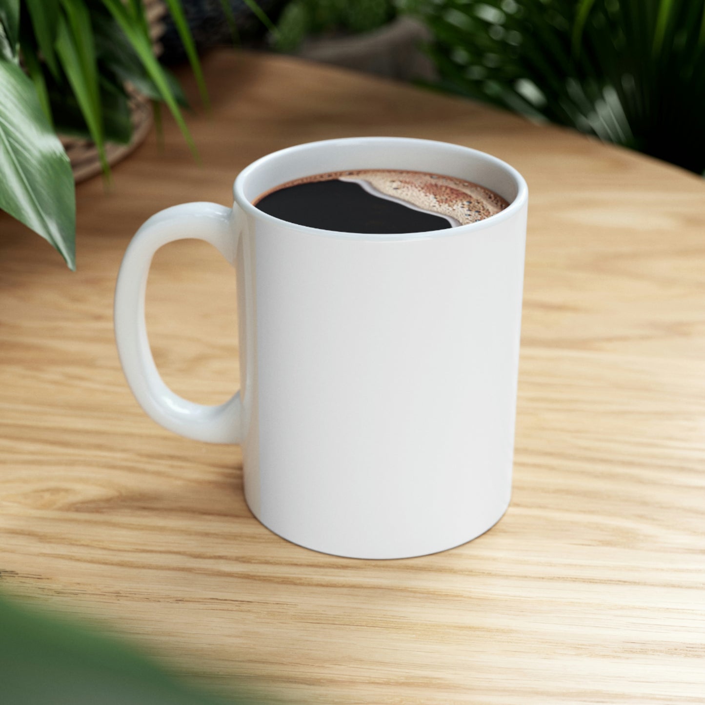 Need coffee to focus- Ceramic Mug 11oz