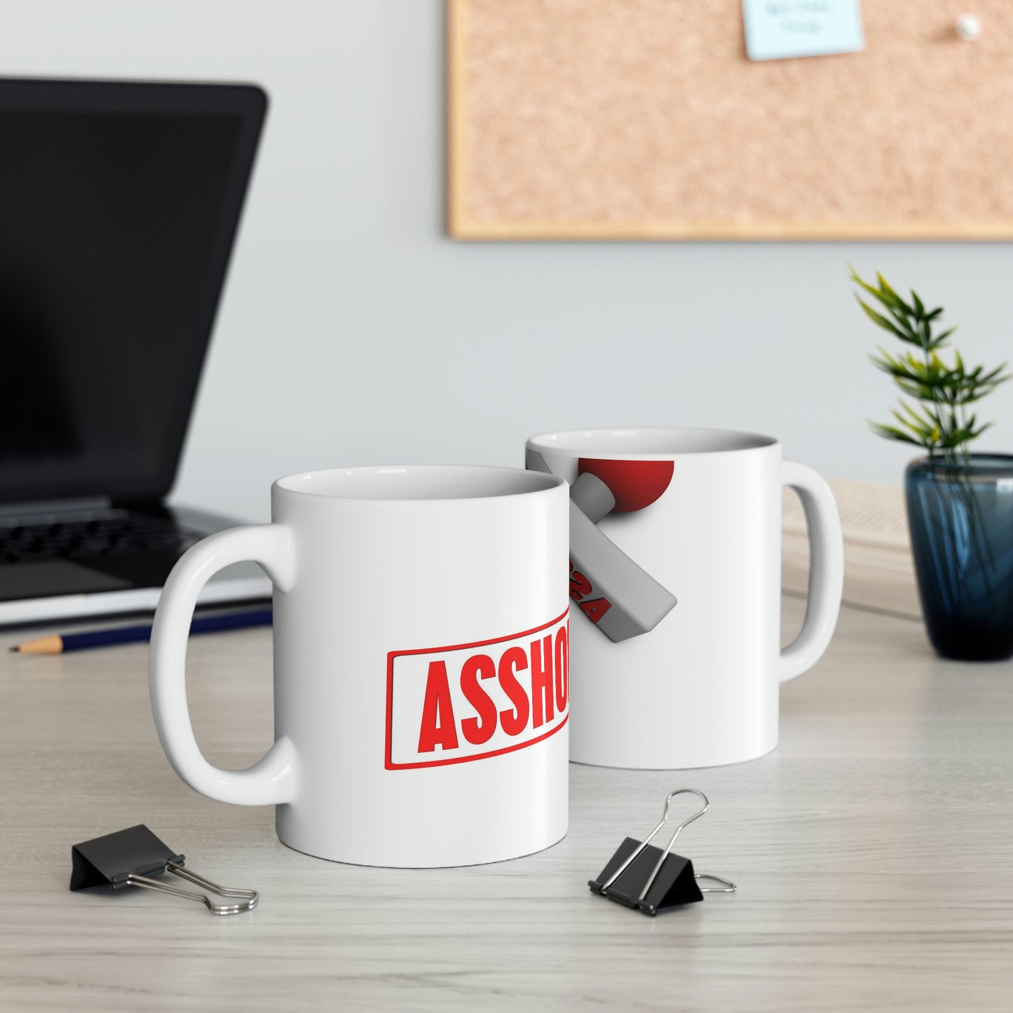 Asshole- Ceramic Mug 11oz