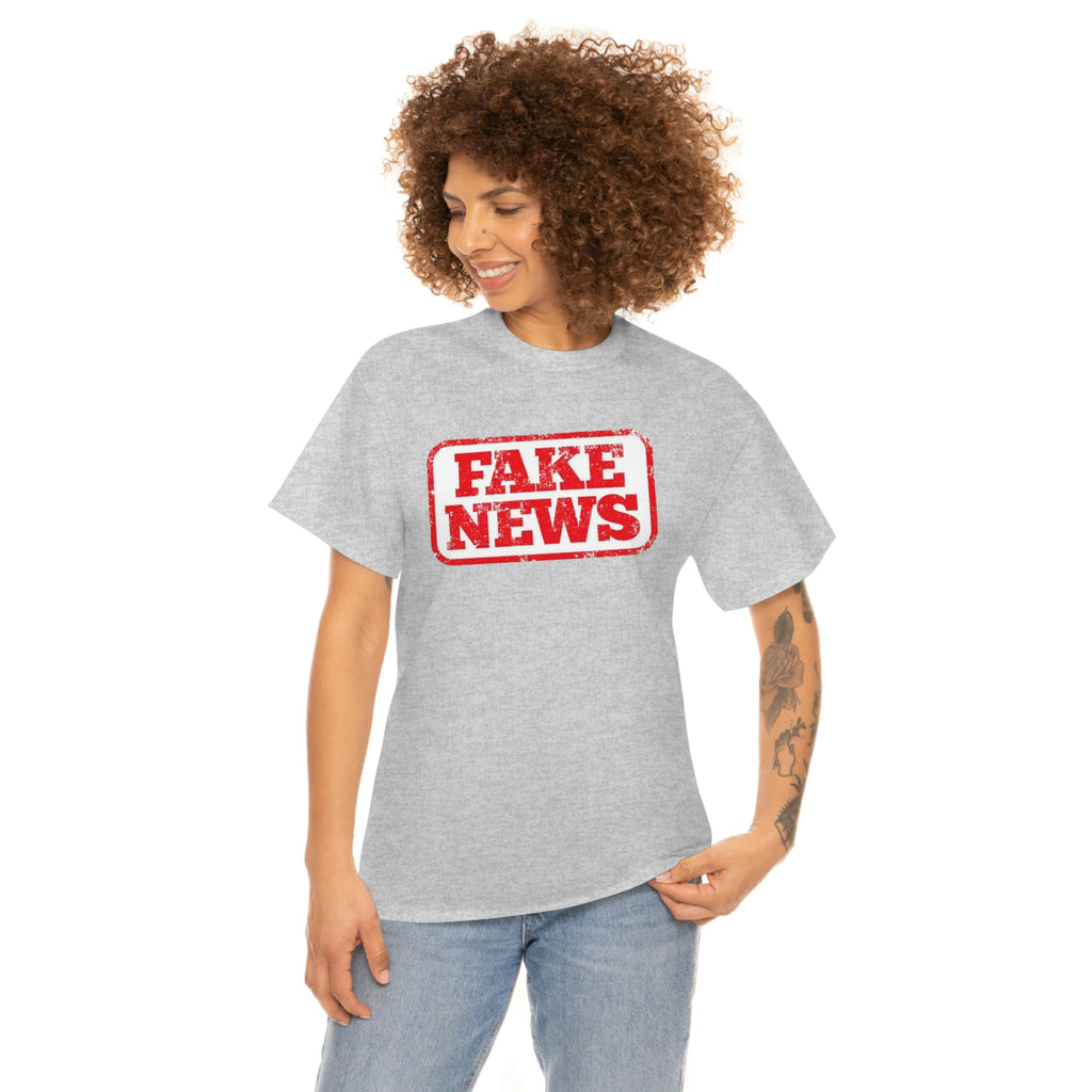 Fake news- Unisex Heavy Cotton Tee