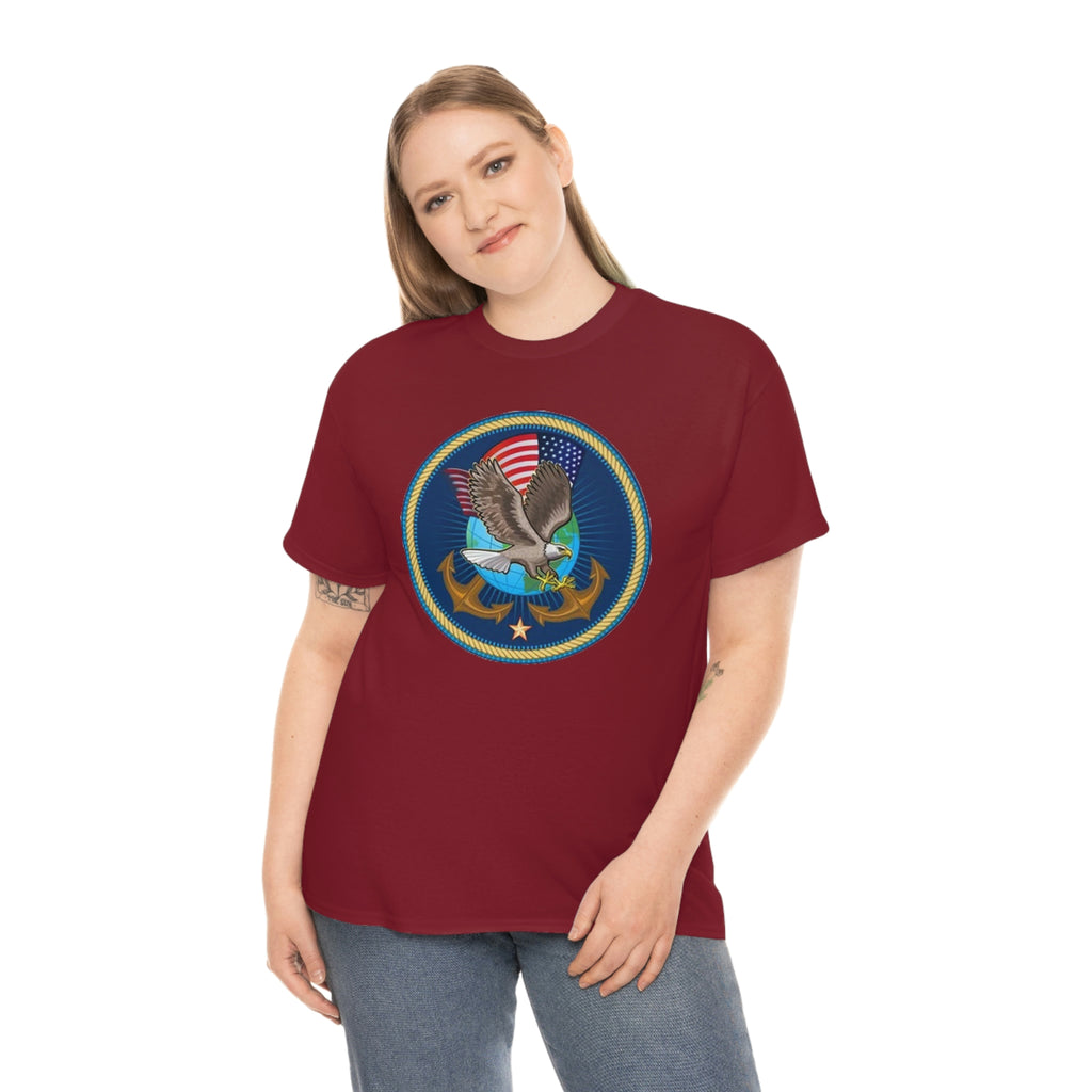 Navy- Unisex Heavy Cotton Tee