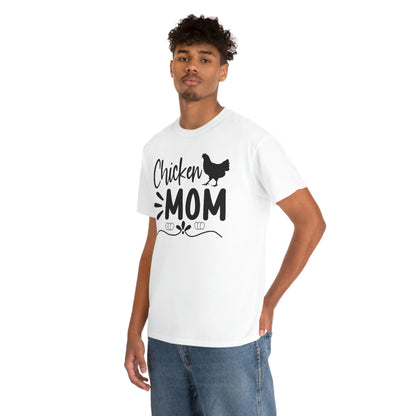 Chicken mom- Heavy Cotton Tee