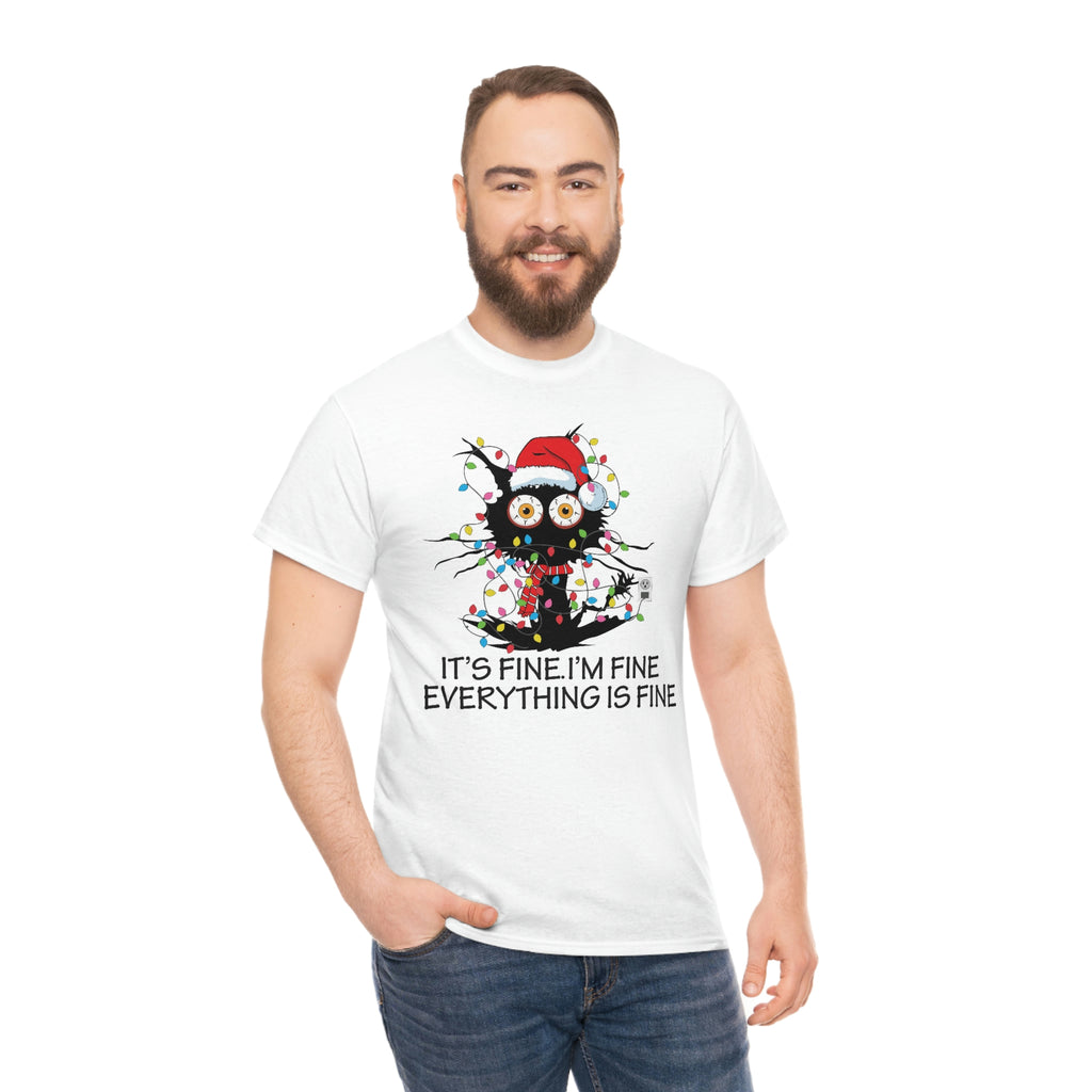 Everything’s fine- Heavy Cotton Tee