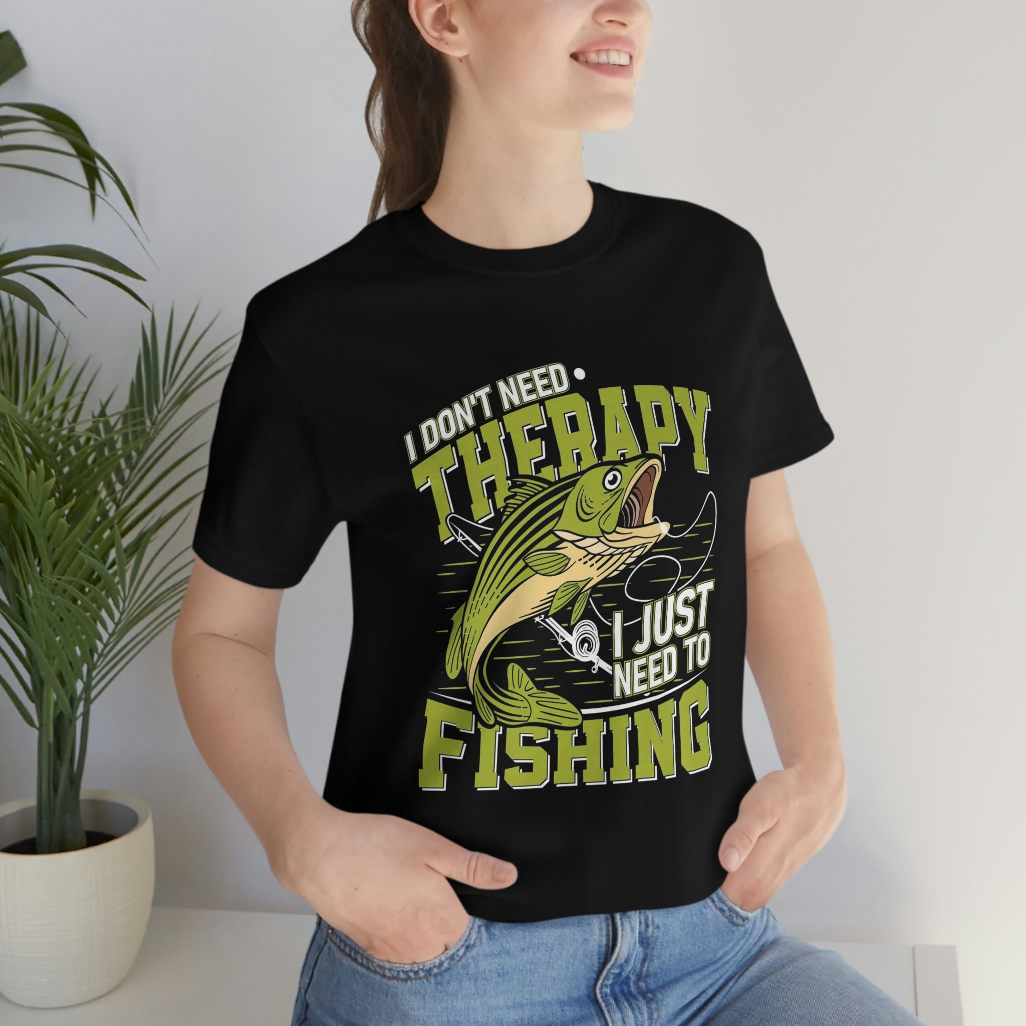 Need fishing-  Jersey Short Sleeve Tee
