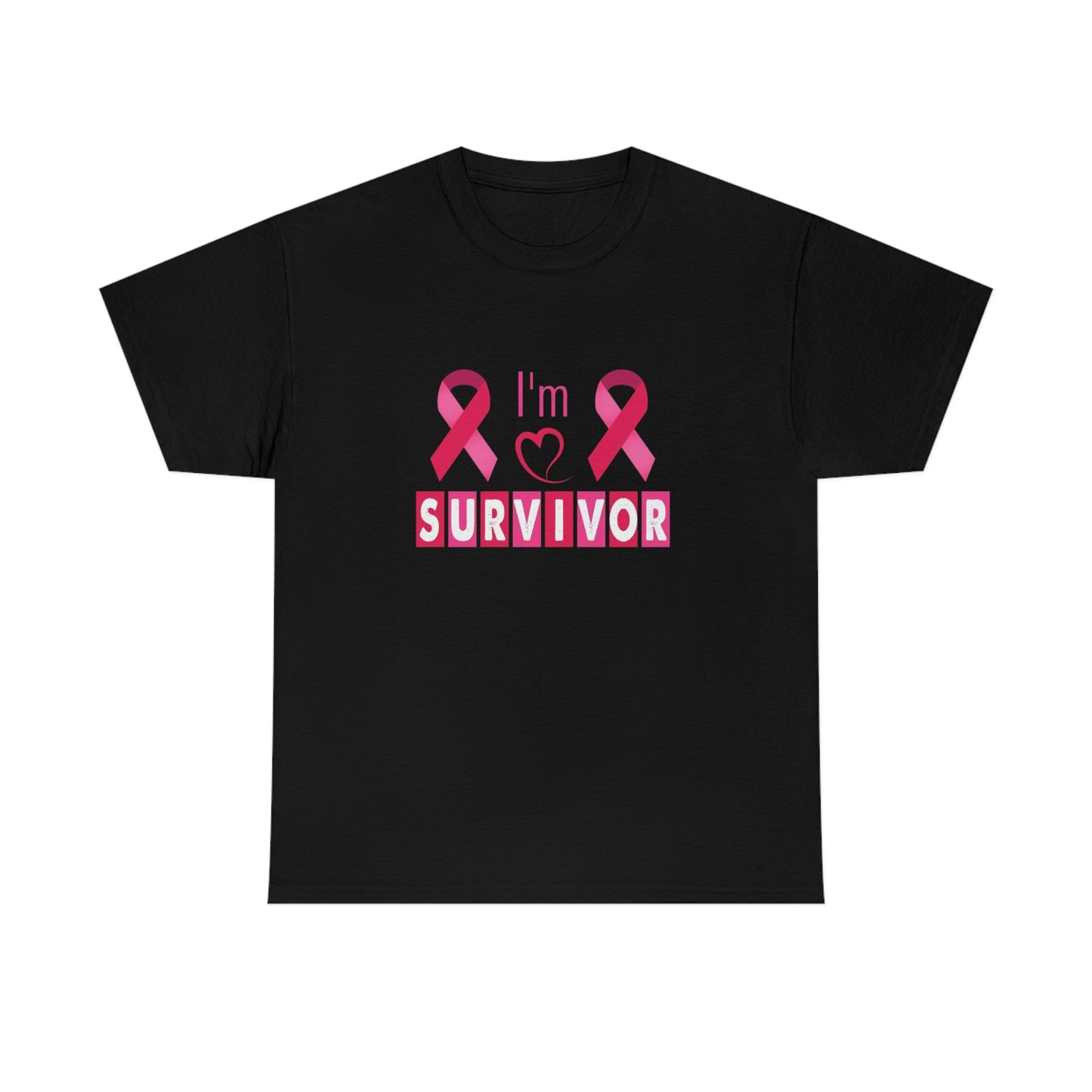 Cancer survivor-Heavy Cotton Tee