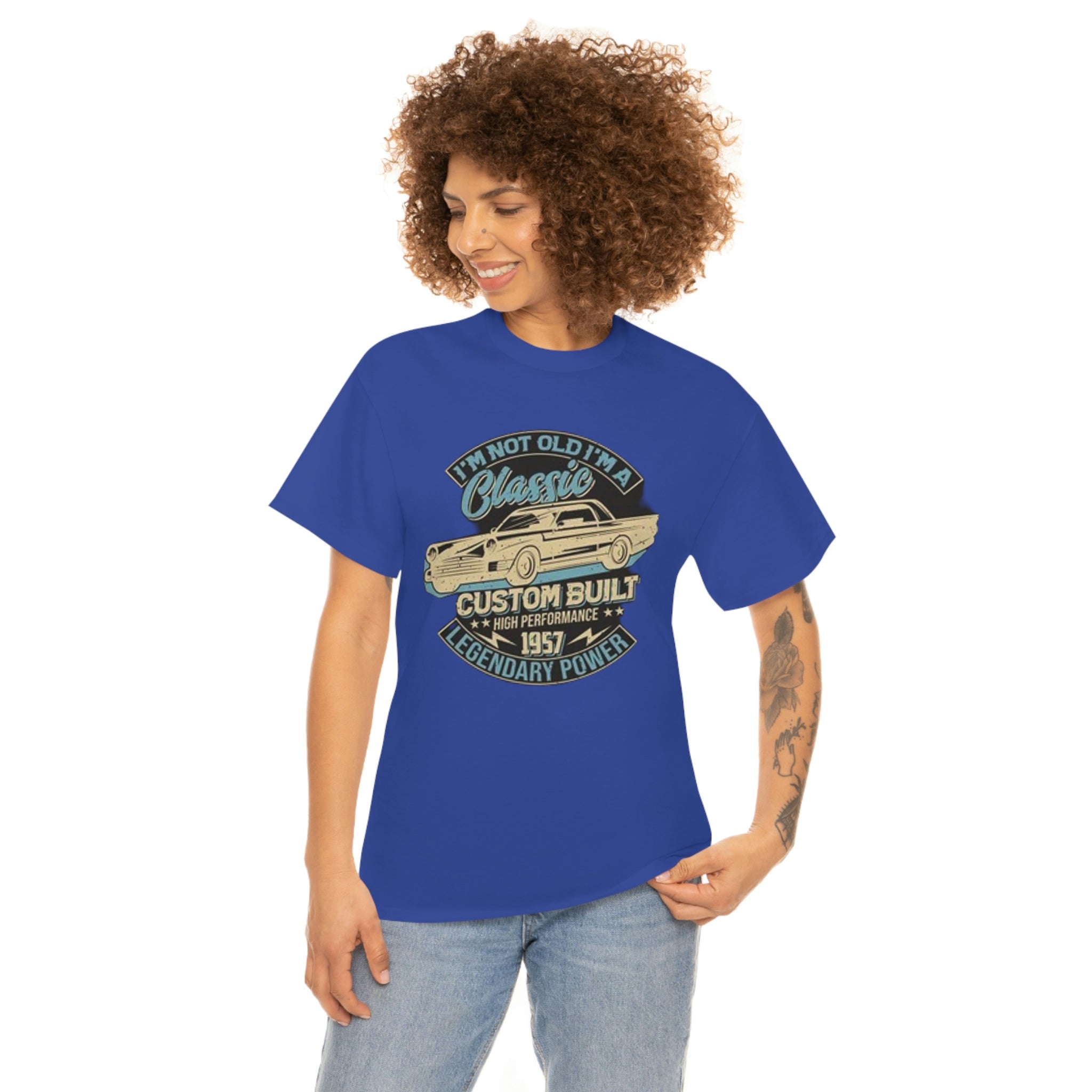 Not old I’m a classic- Heavy Cotton Tee
