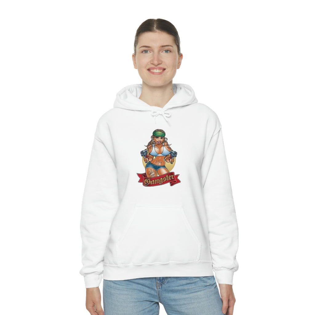 Girl gangster-Heavy Blend™ Hooded Sweatshirt