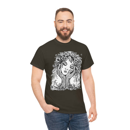 Face- Unisex Heavy Cotton Tee