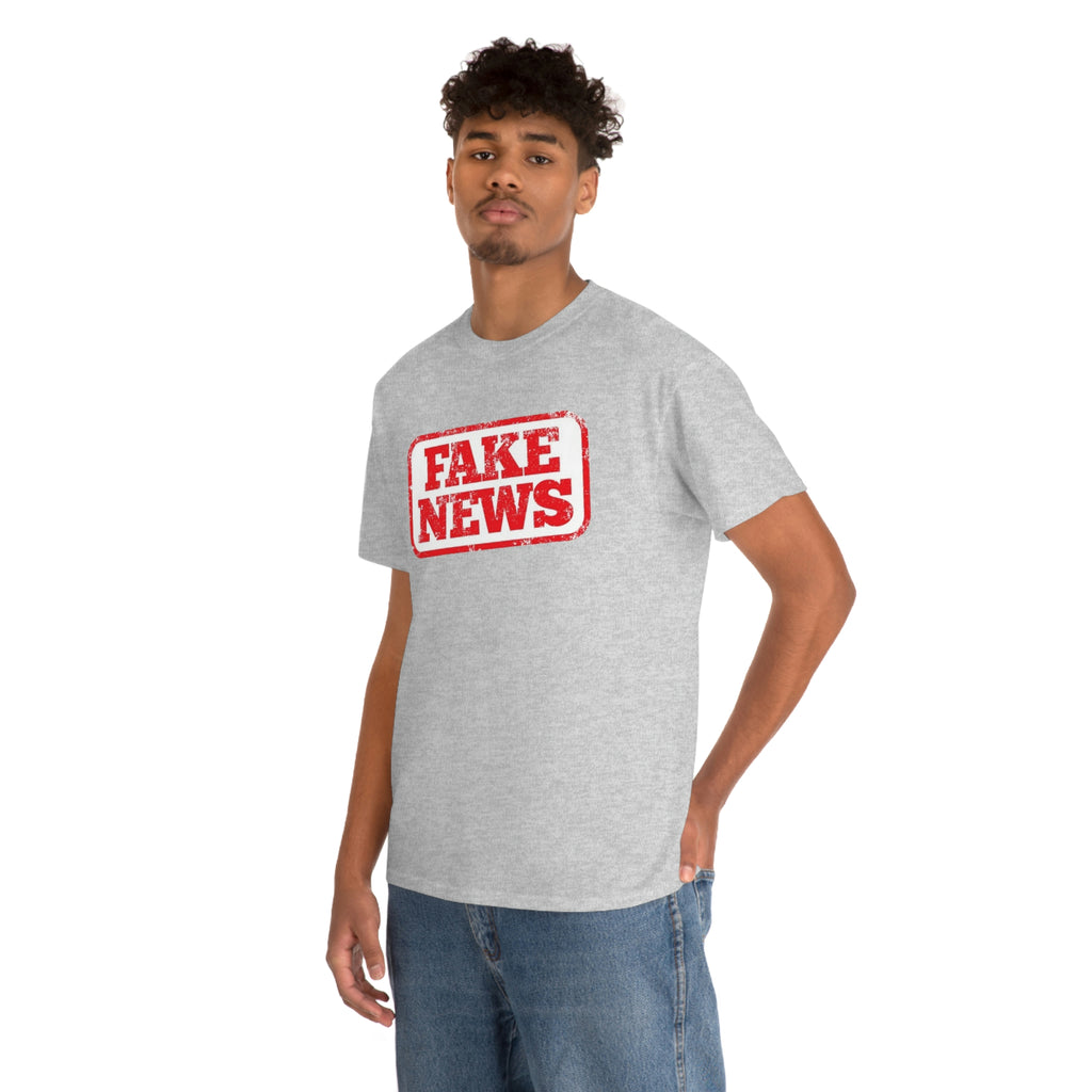 Fake news- Unisex Heavy Cotton Tee