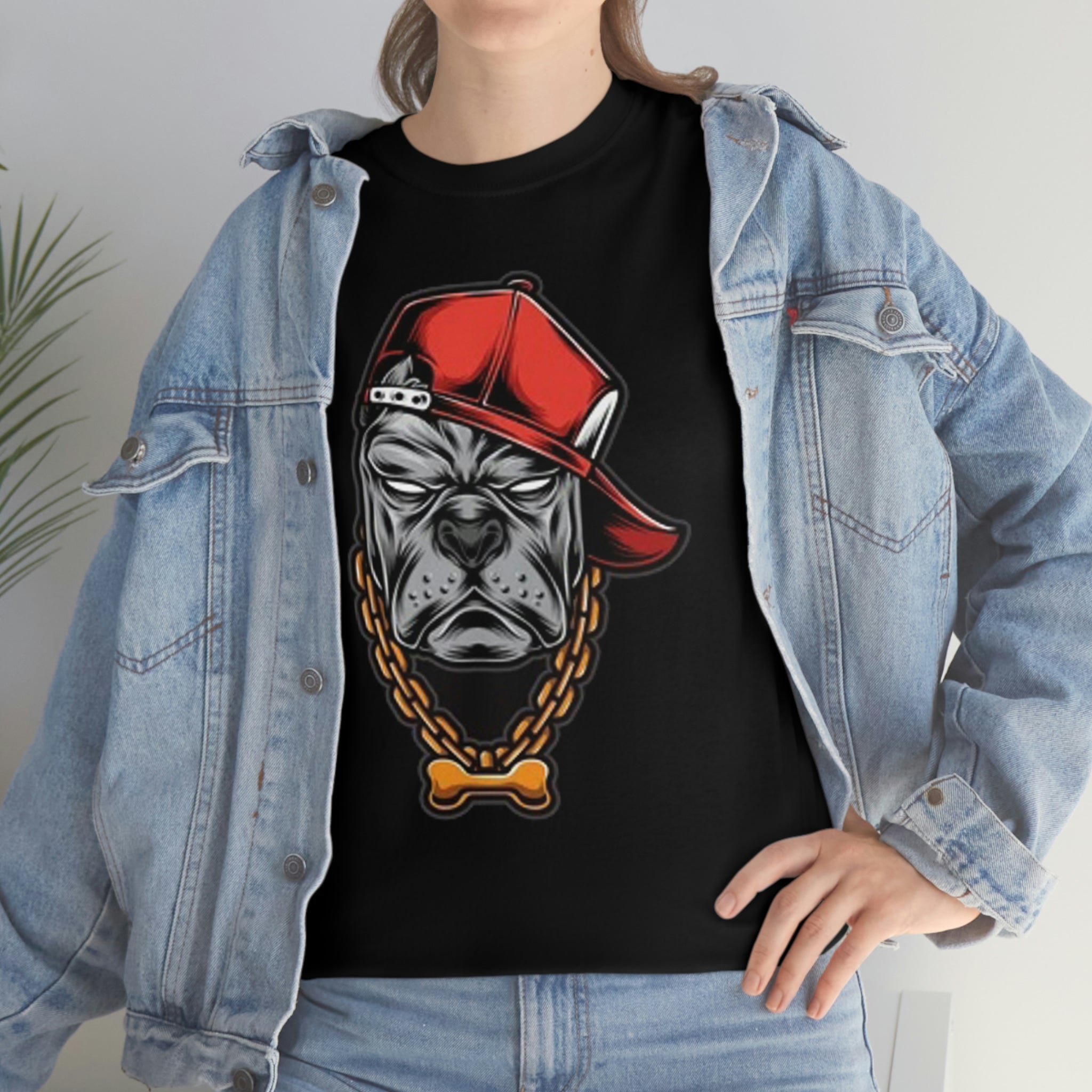Gangster dog- Heavy Cotton Tee
