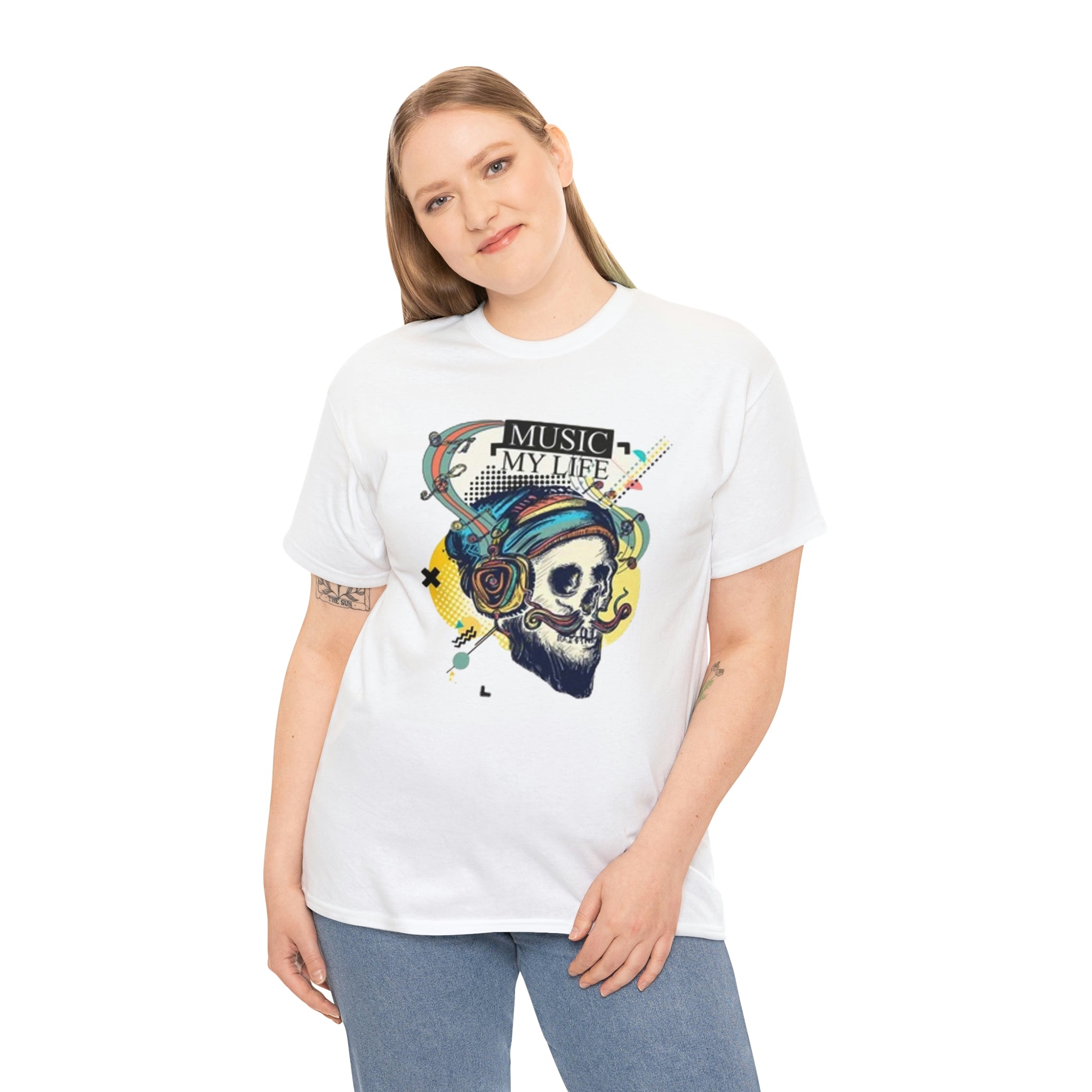 Music my life- Heavy Cotton Tee