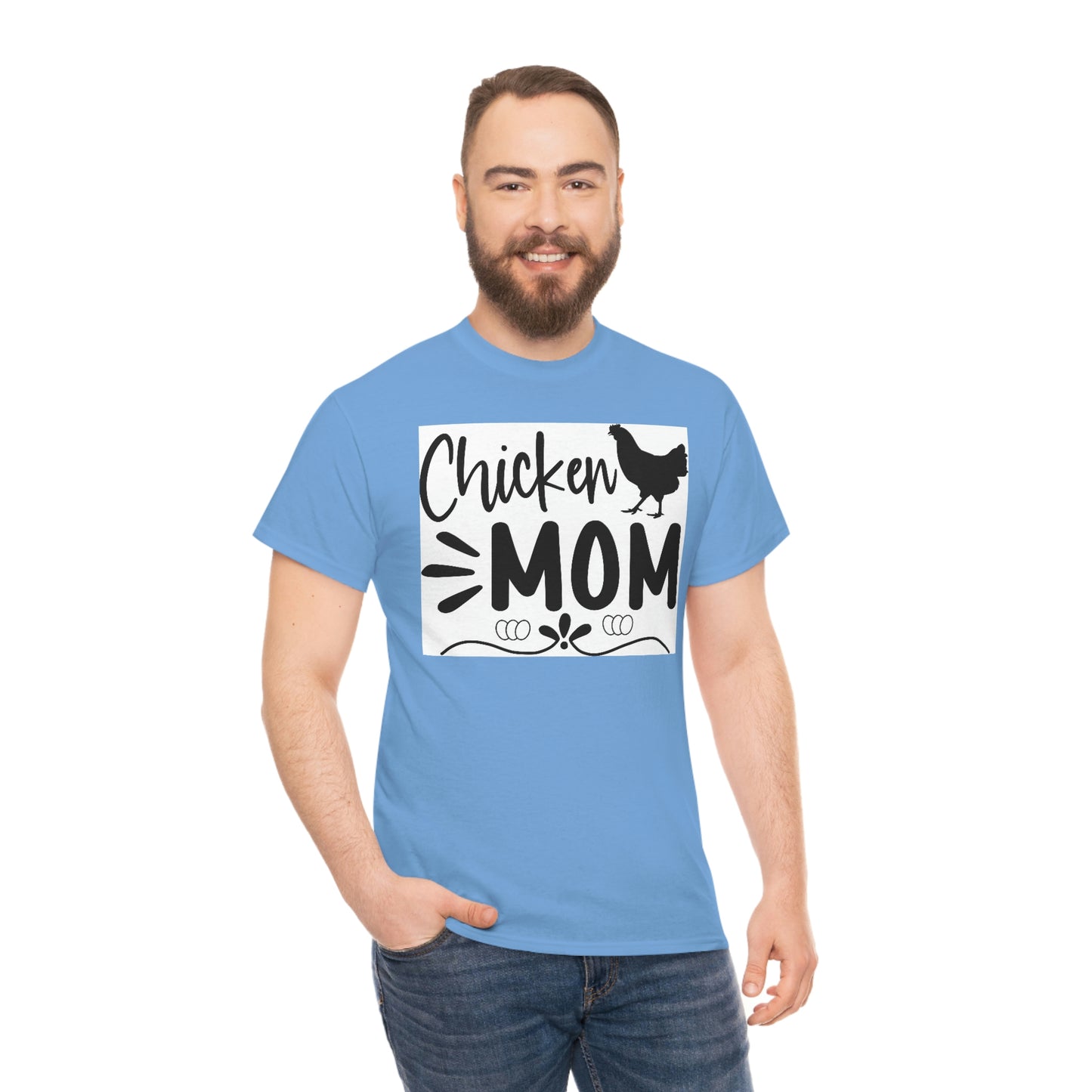 Chicken mom- Heavy Cotton Tee