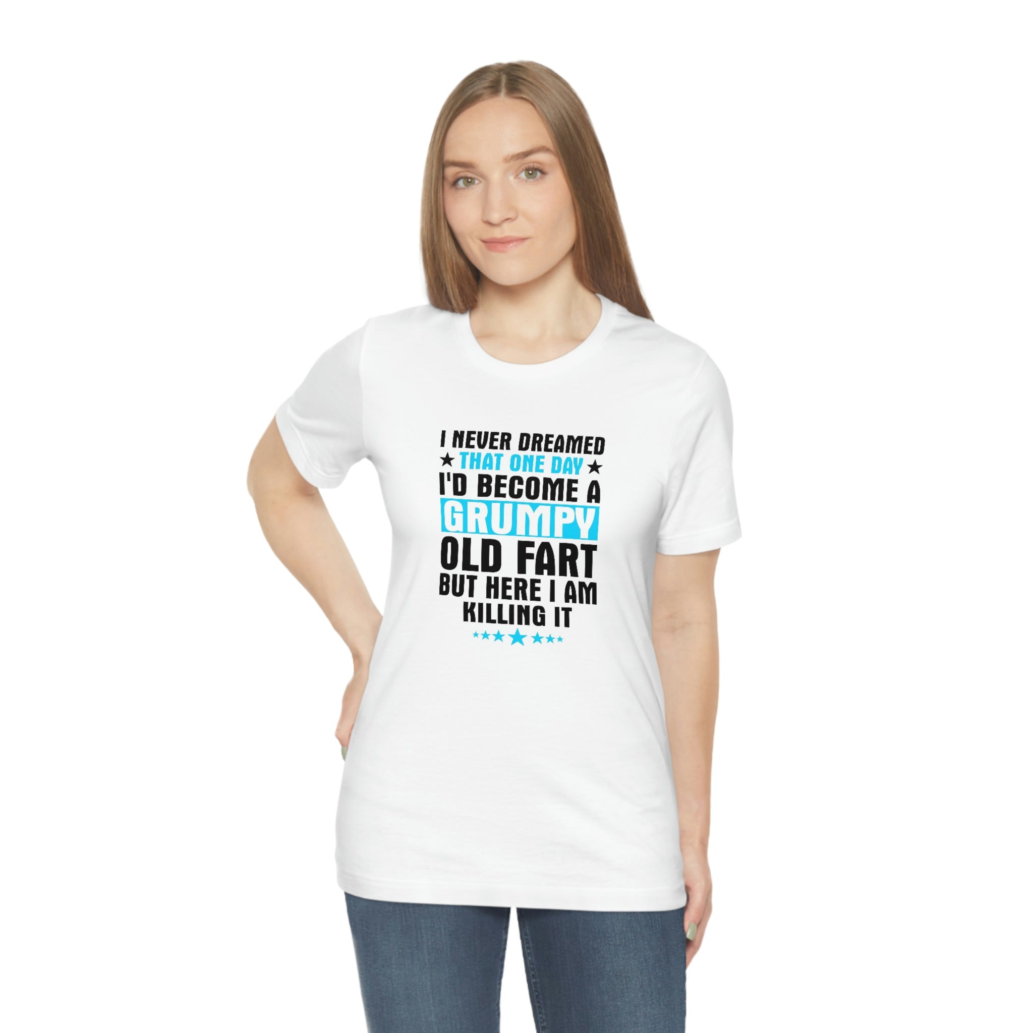 Grumpy fart- Jersey Short Sleeve Tee