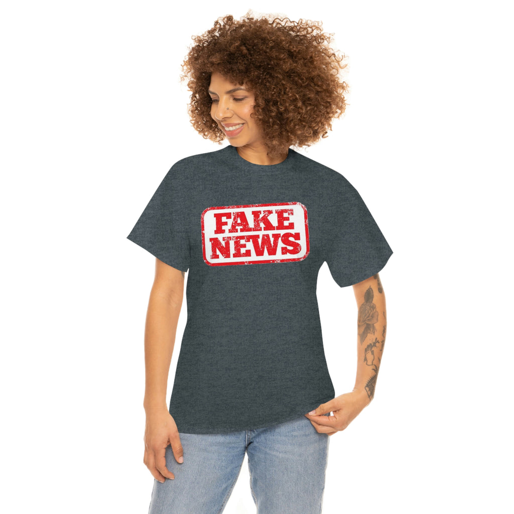 Fake news- Unisex Heavy Cotton Tee