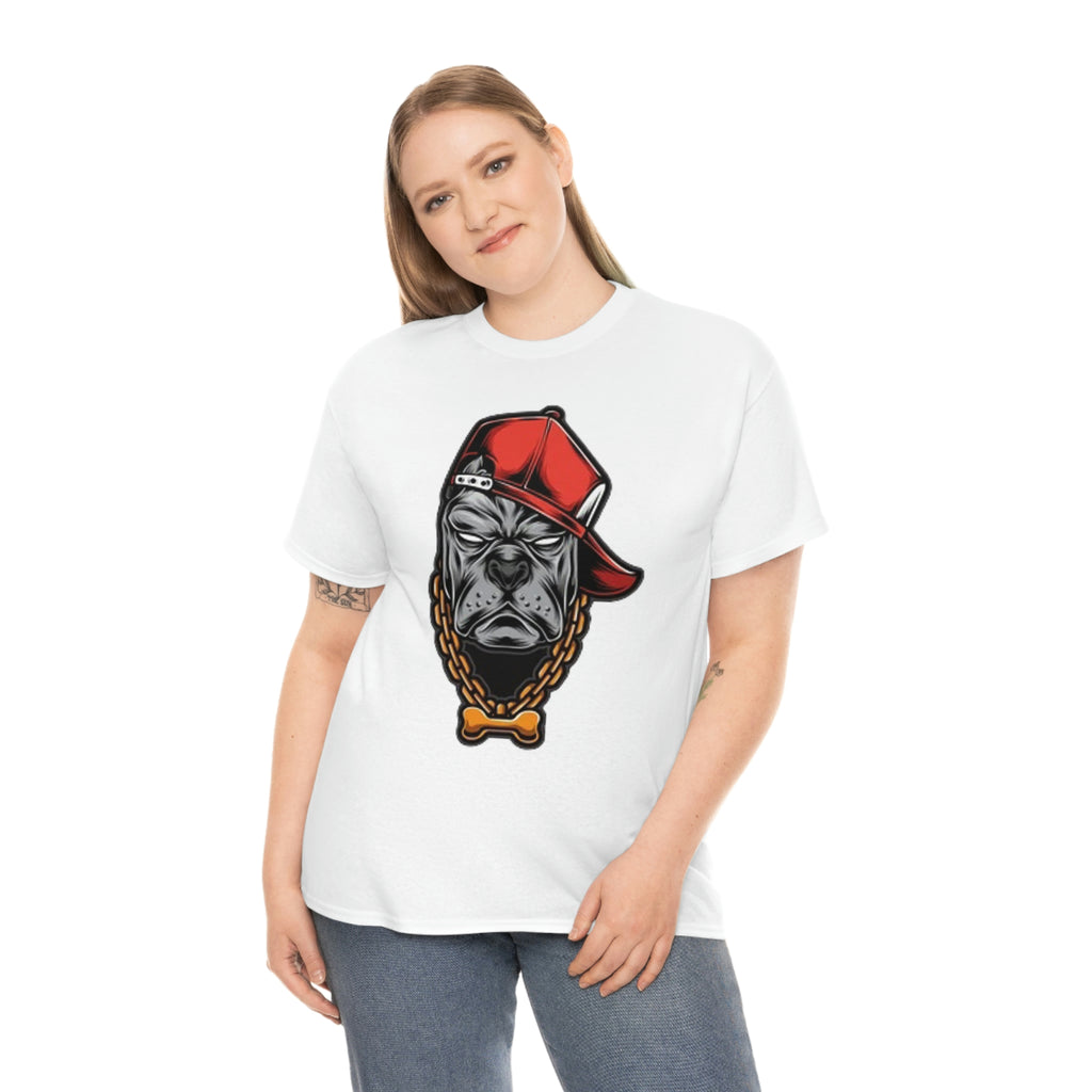 Gangster dog- Heavy Cotton Tee