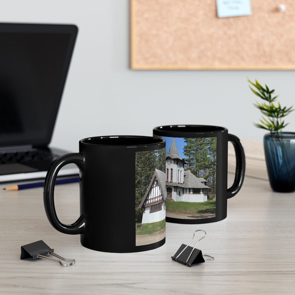 White fathers - 11oz Black Mug