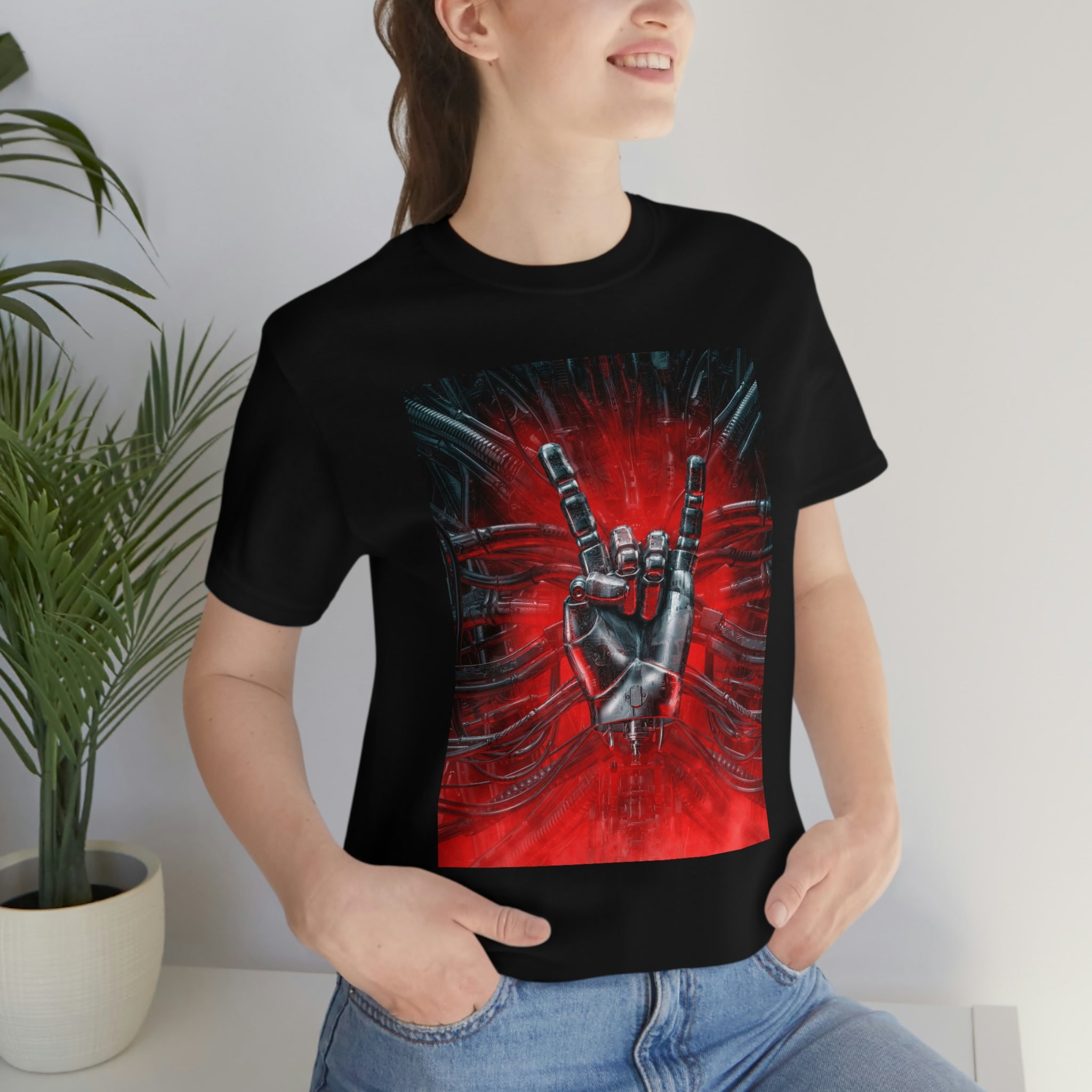 Rock and roll- Jersey Short Sleeve Tee
