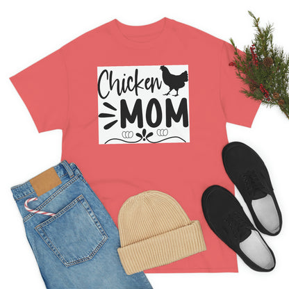 Chicken mom- Heavy Cotton Tee