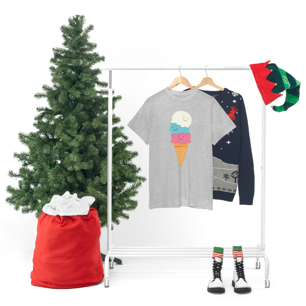 Ice cream- Unisex Heavy Cotton Tee
