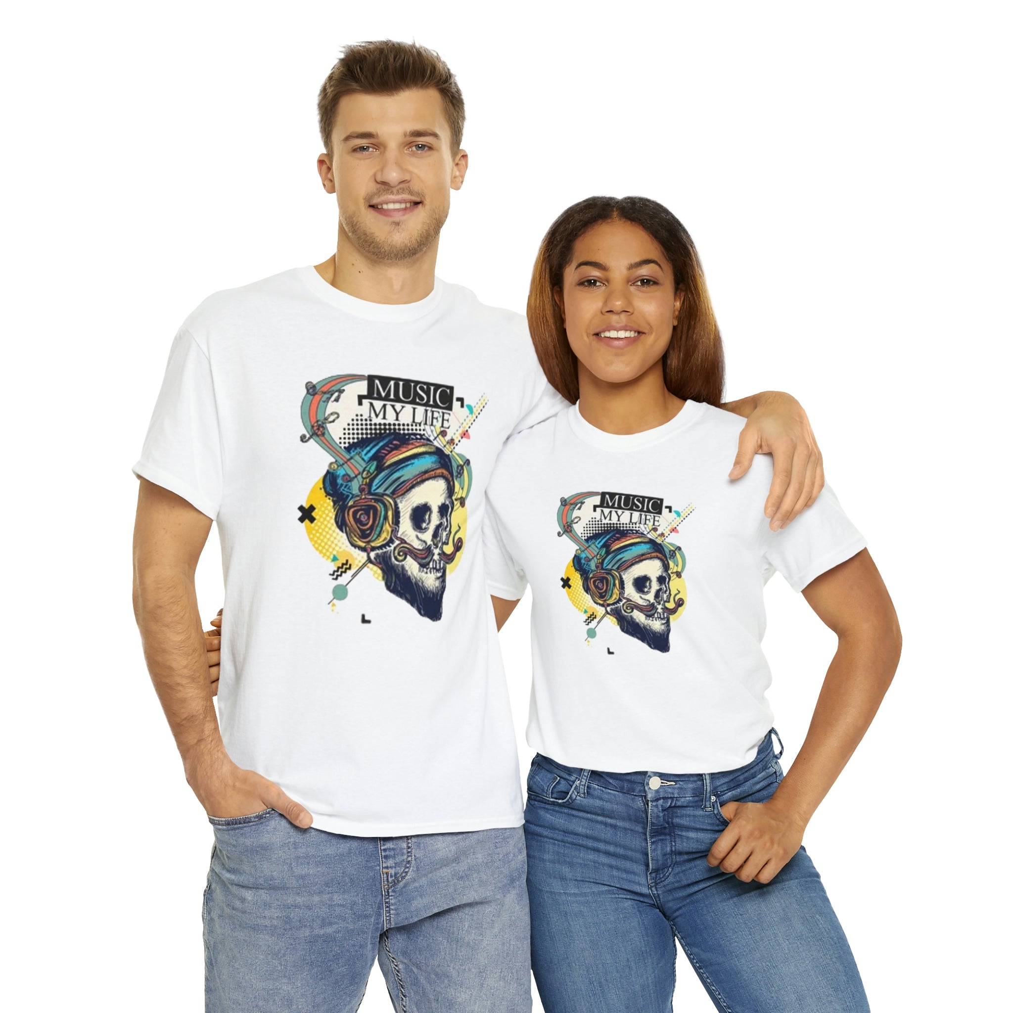 Music my life- Heavy Cotton Tee
