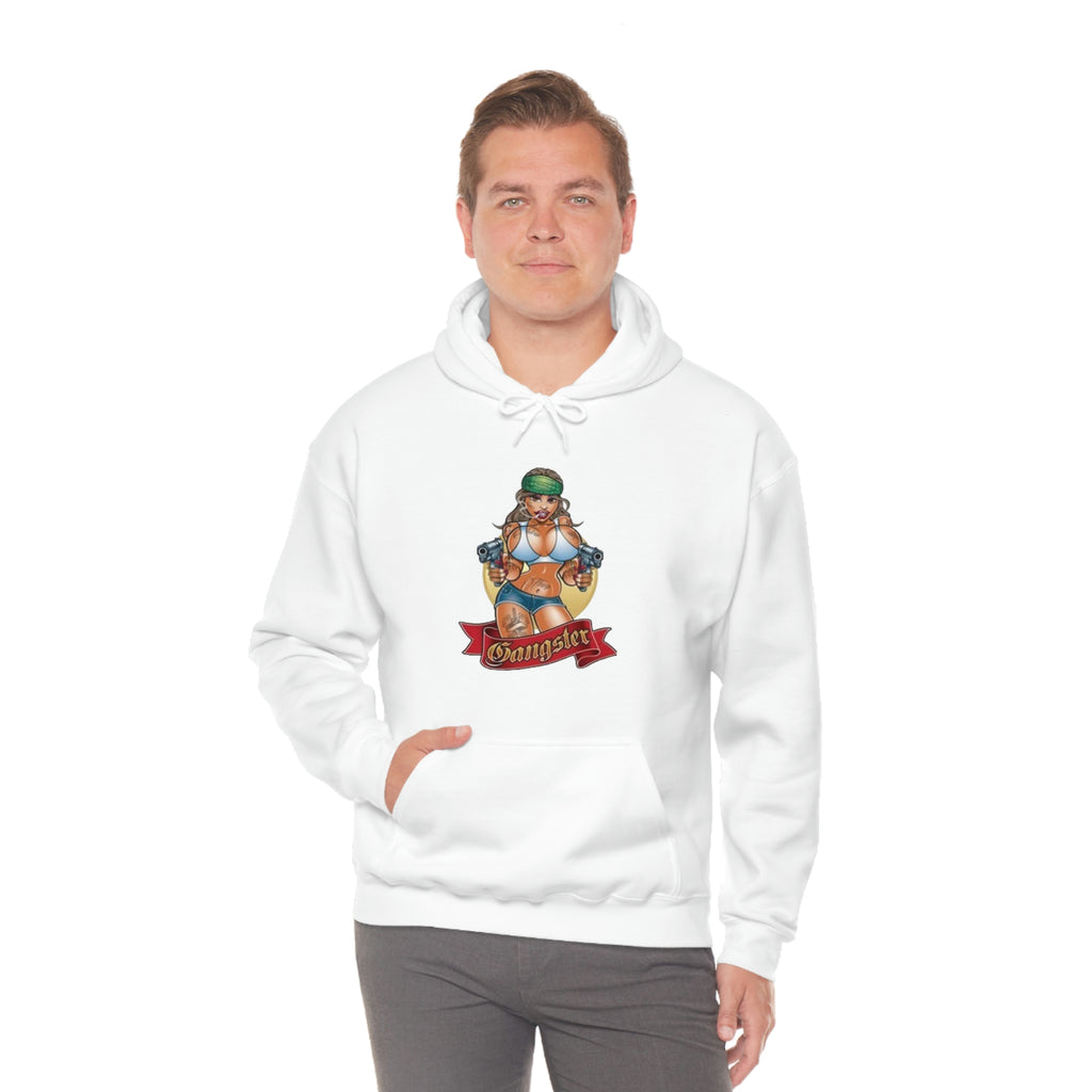 Girl gangster-Heavy Blend™ Hooded Sweatshirt