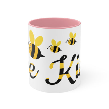 Bee kind Accent coffee Mug