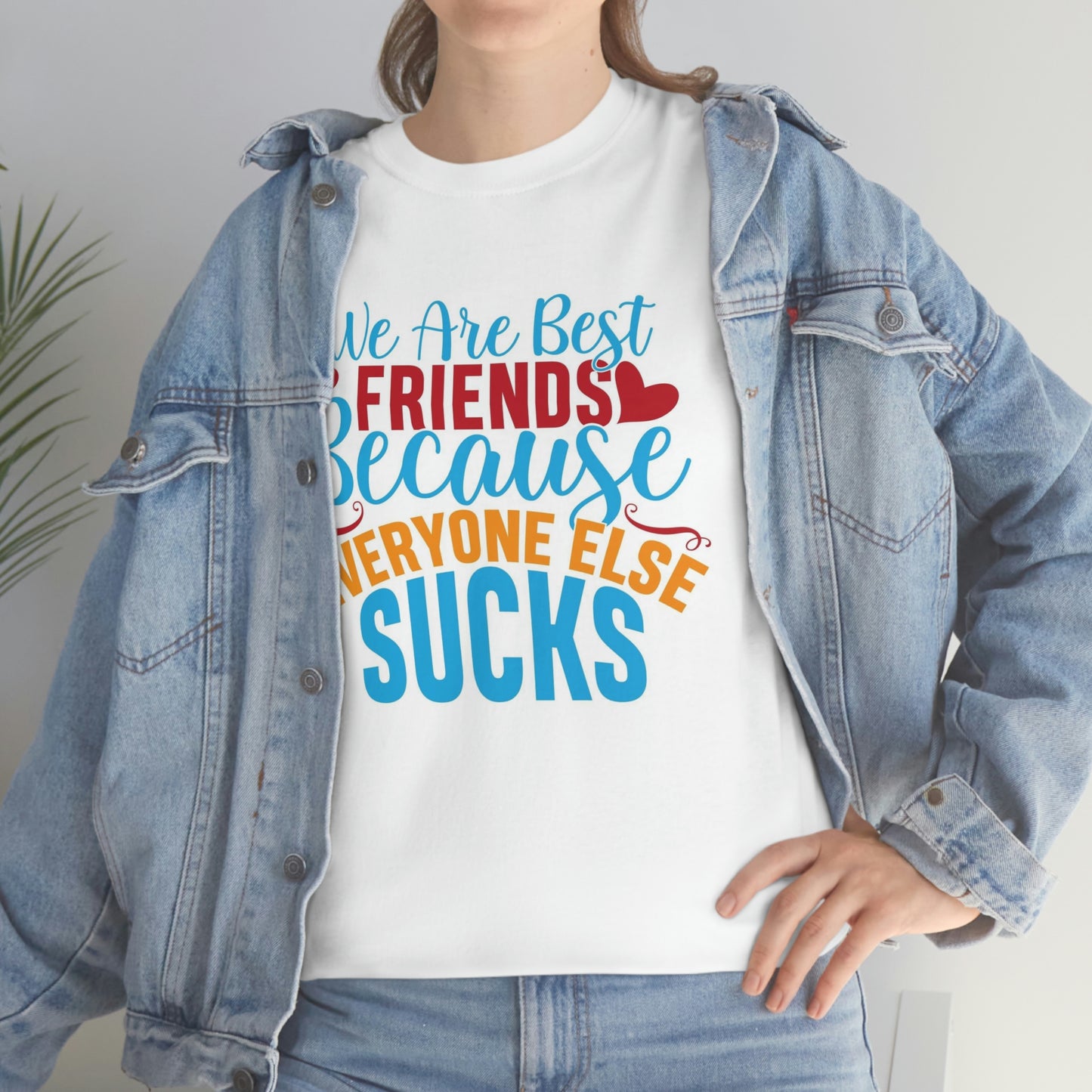 Best friends- Heavy Cotton Tee