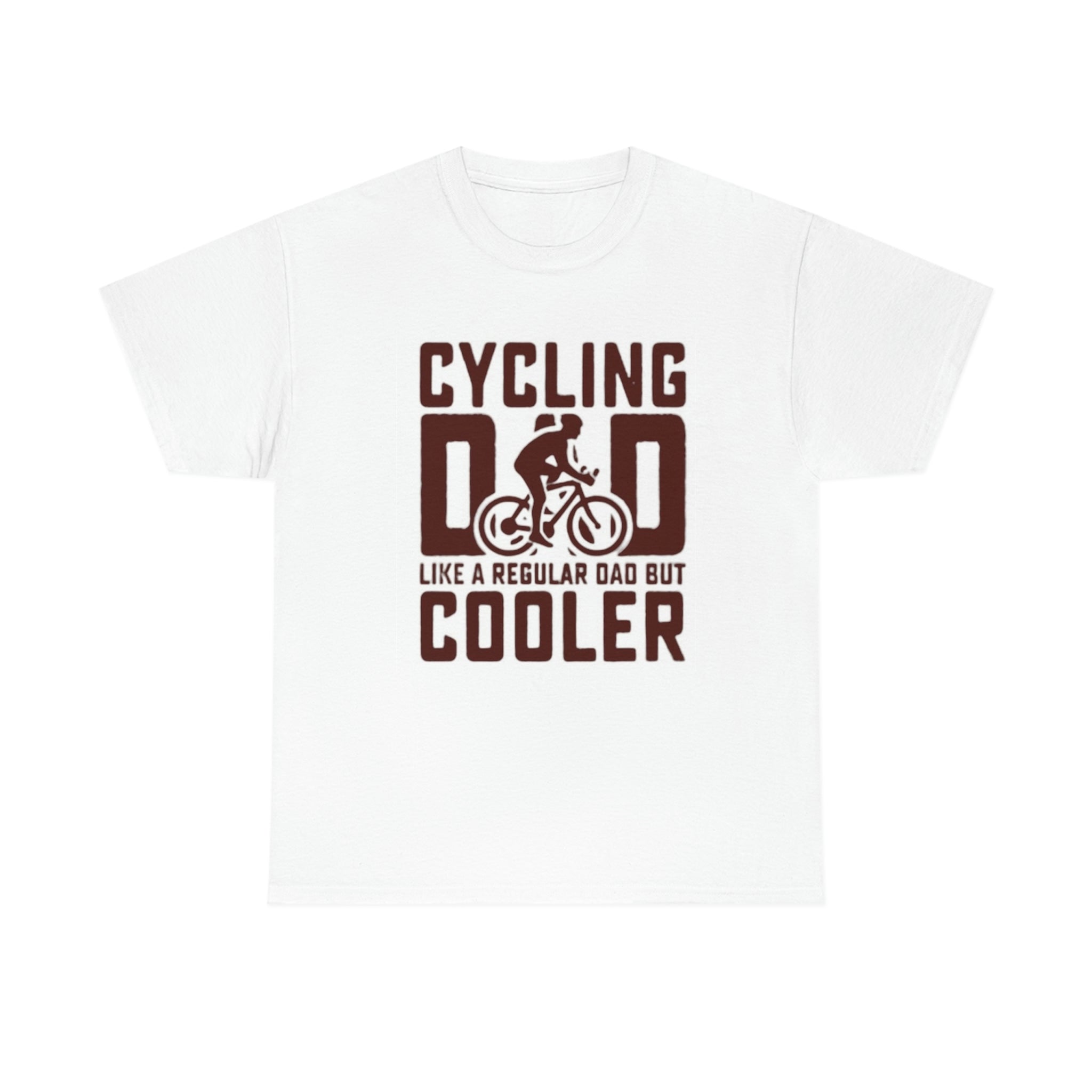 Cycling dad- Heavy Cotton Tee