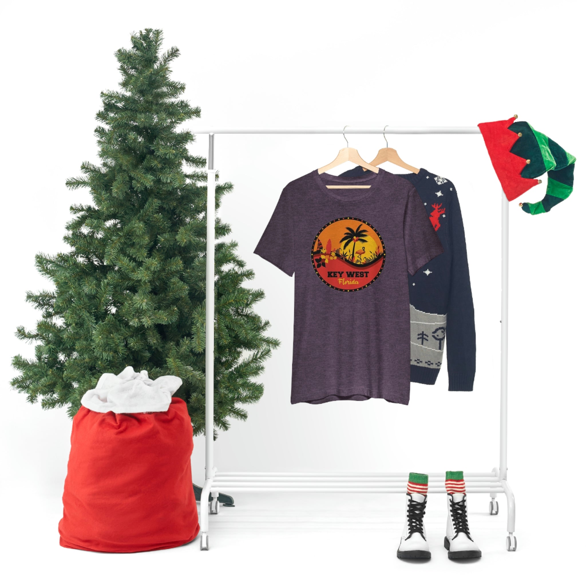 Key west Fl- Unisex Jersey Short Sleeve Tee