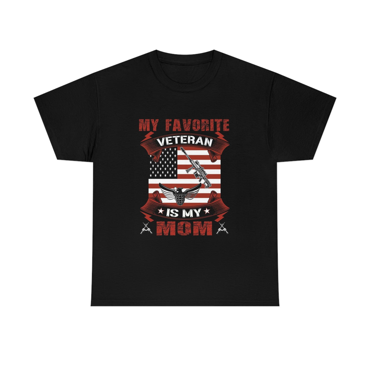 Favorite veteran- Unisex Heavy Cotton Tee