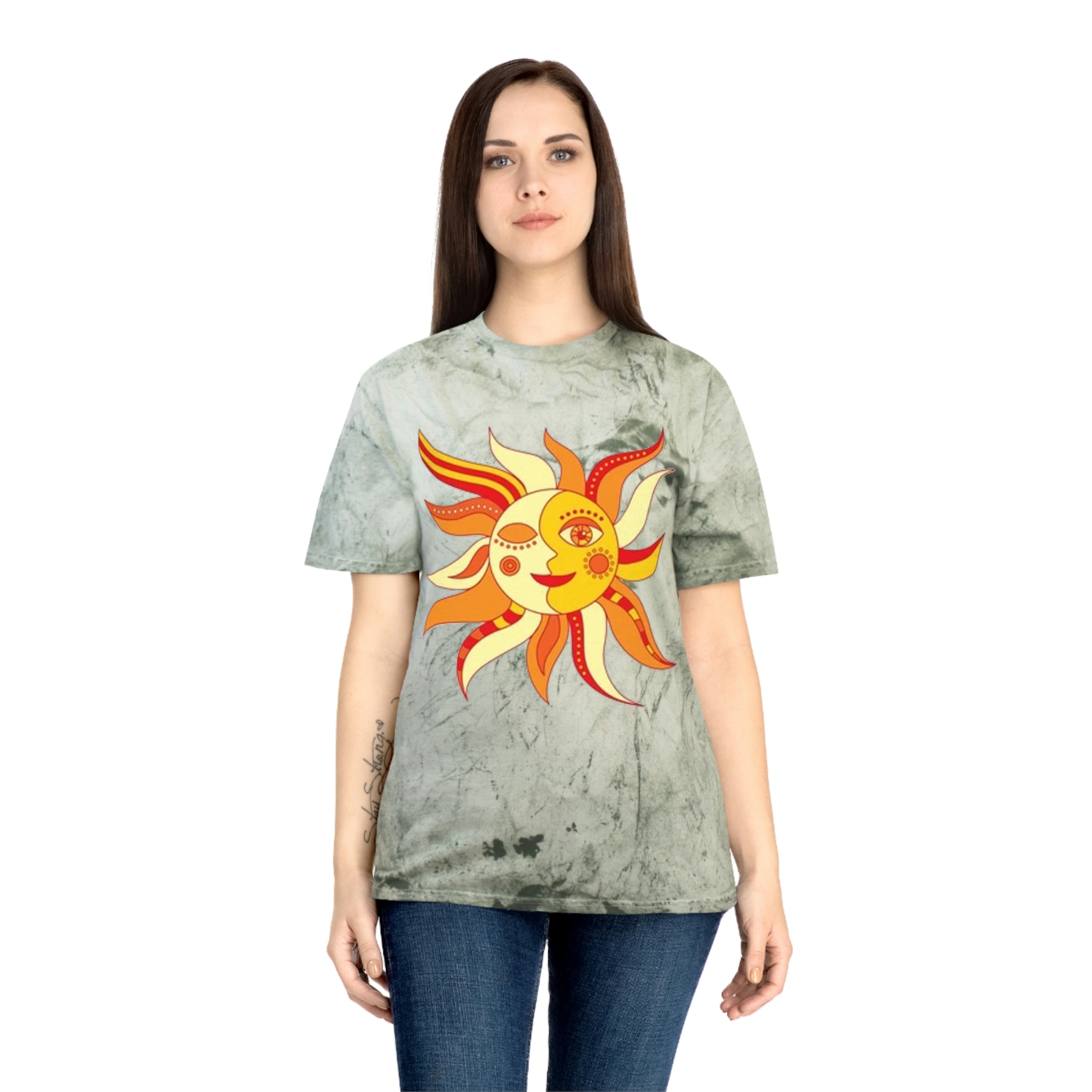 Sun and moon- Unisex Color Blast T-Shirt