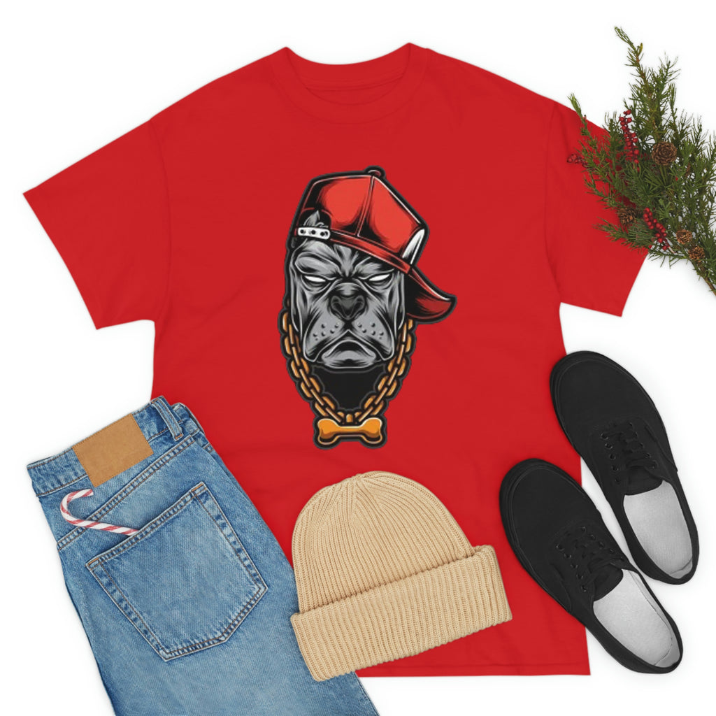 Gangster dog- Heavy Cotton Tee
