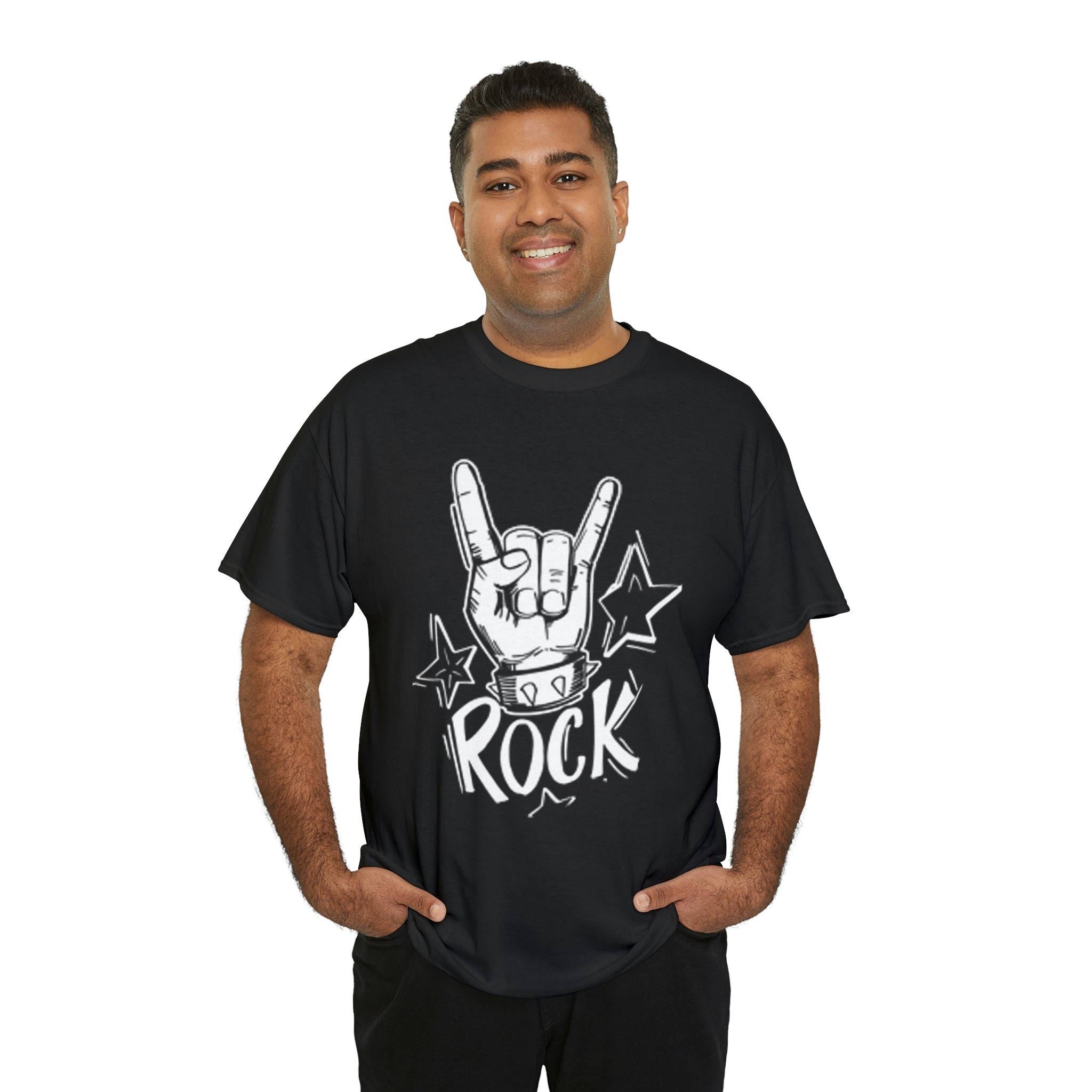 Rock- Heavy Cotton Tee