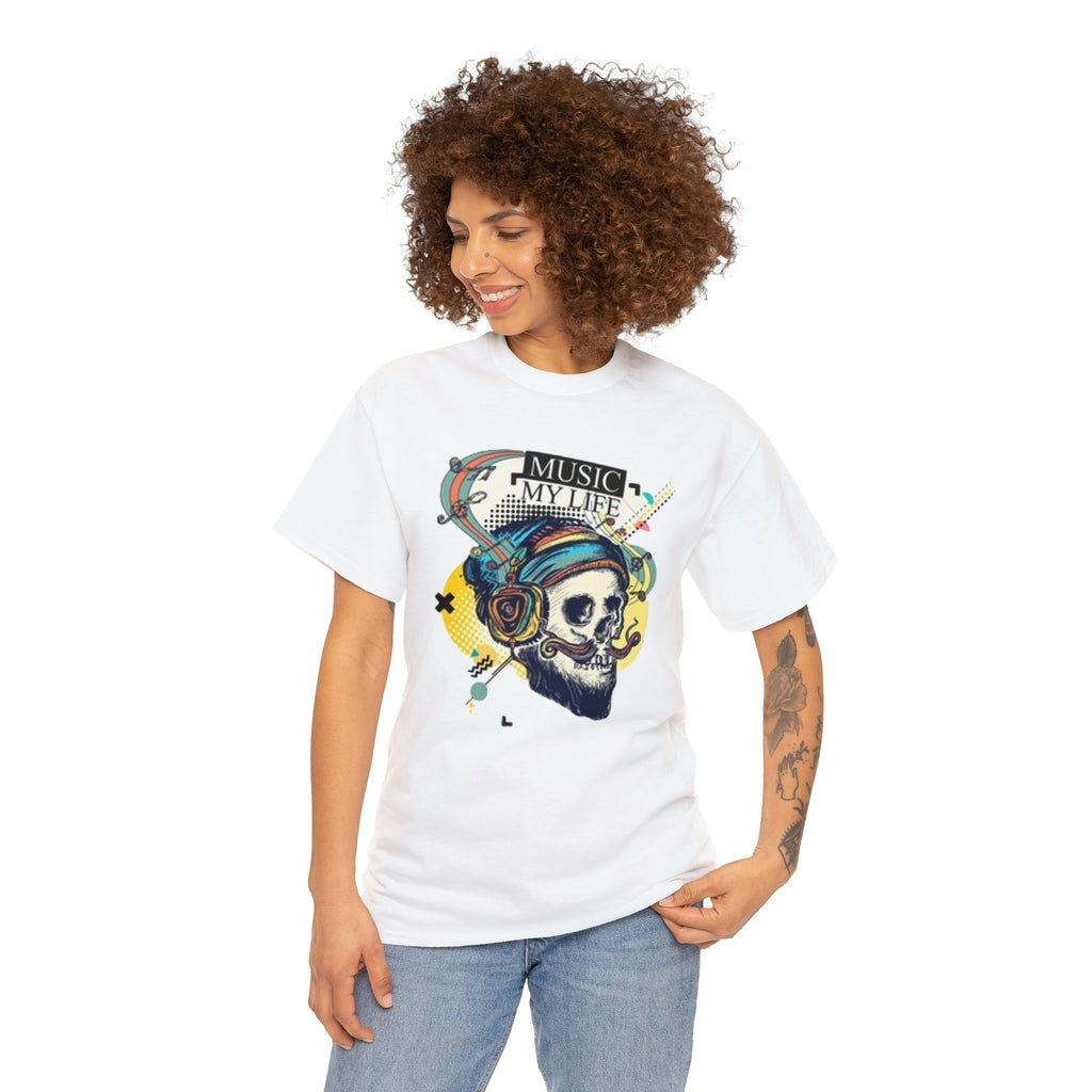 Music my life- Heavy Cotton Tee