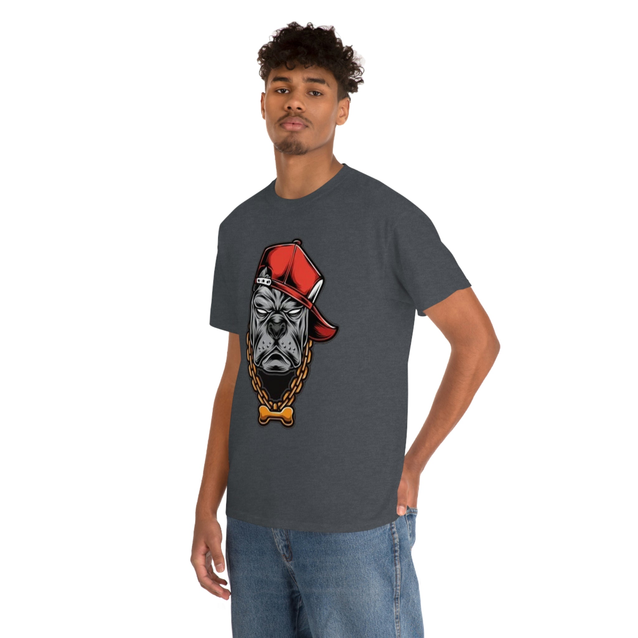 Gangster dog- Heavy Cotton Tee