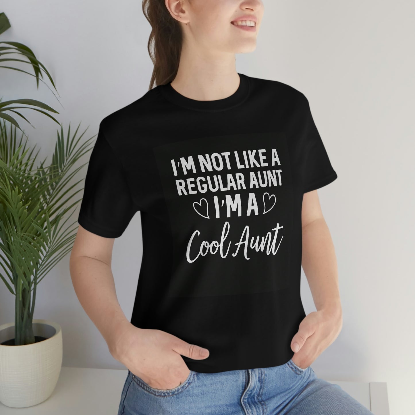 Cool aunt- Jersey Short Sleeve Tee