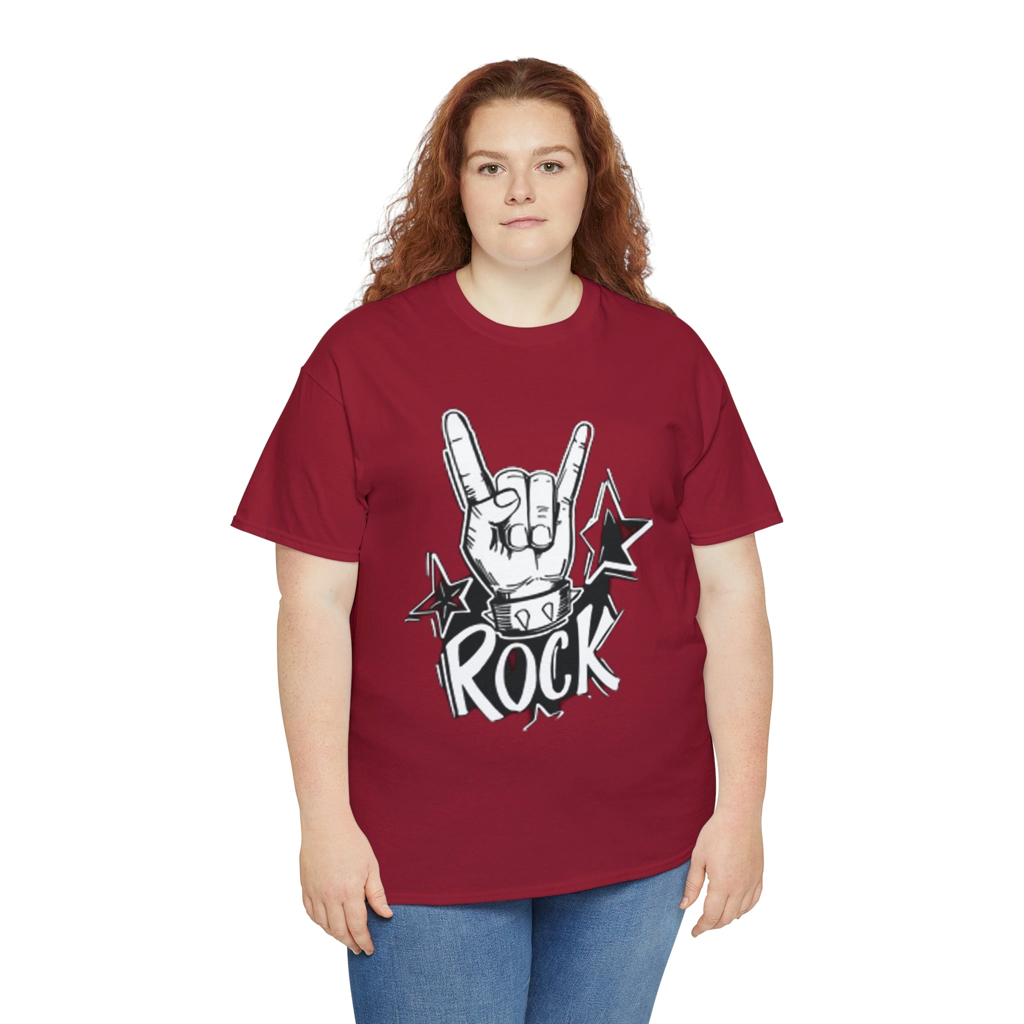 Rock- Heavy Cotton Tee
