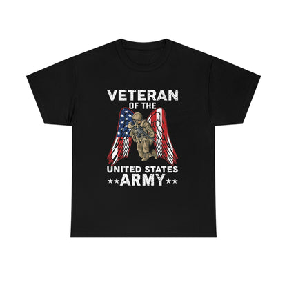 Veteran of army-Unisex Heavy Cotton Tee