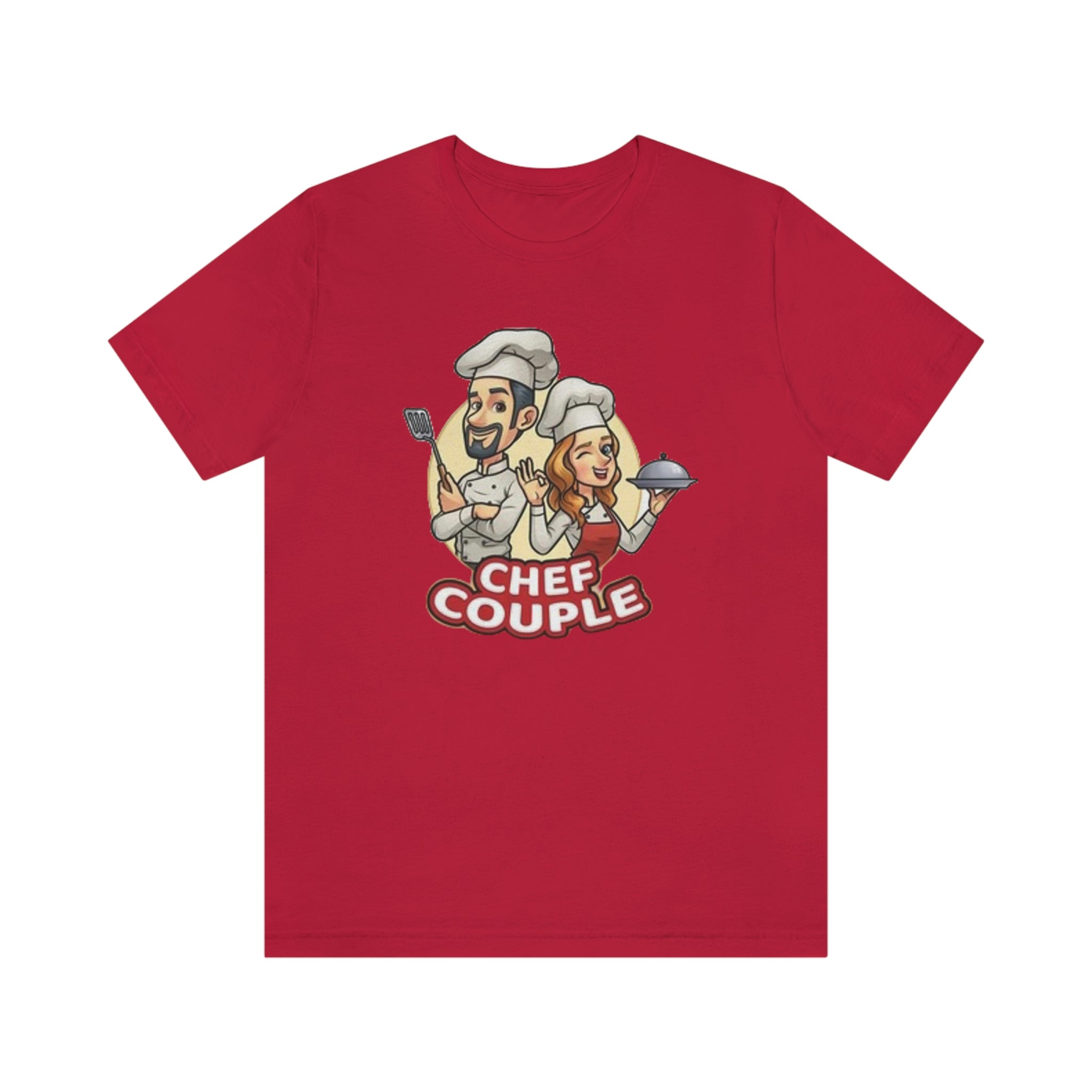 Chef couple- Unisex Jersey Short Sleeve Tee