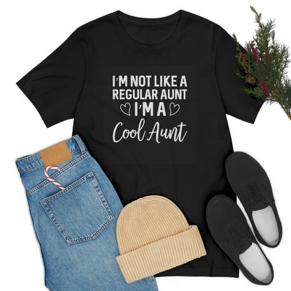 Cool aunt- Jersey Short Sleeve Tee