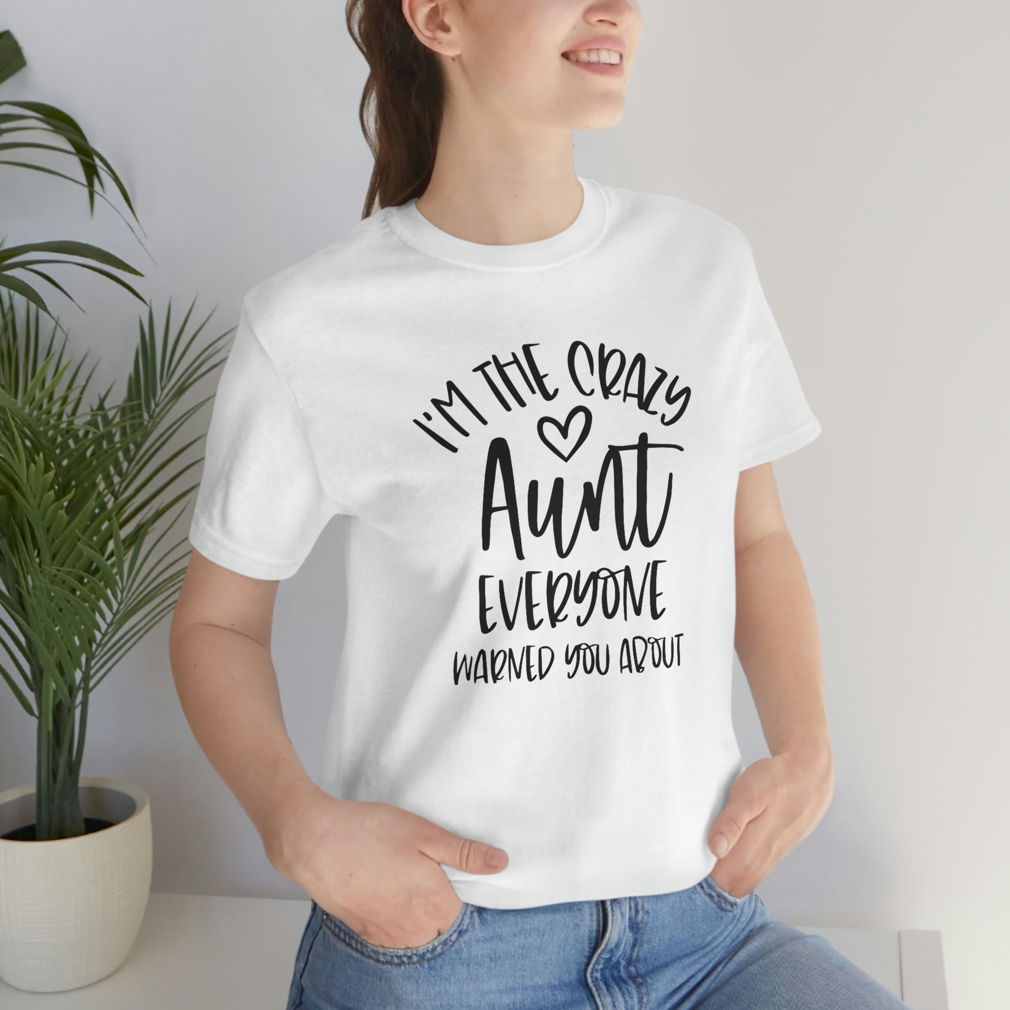 Crazy aunt- Jersey Short Sleeve Tee