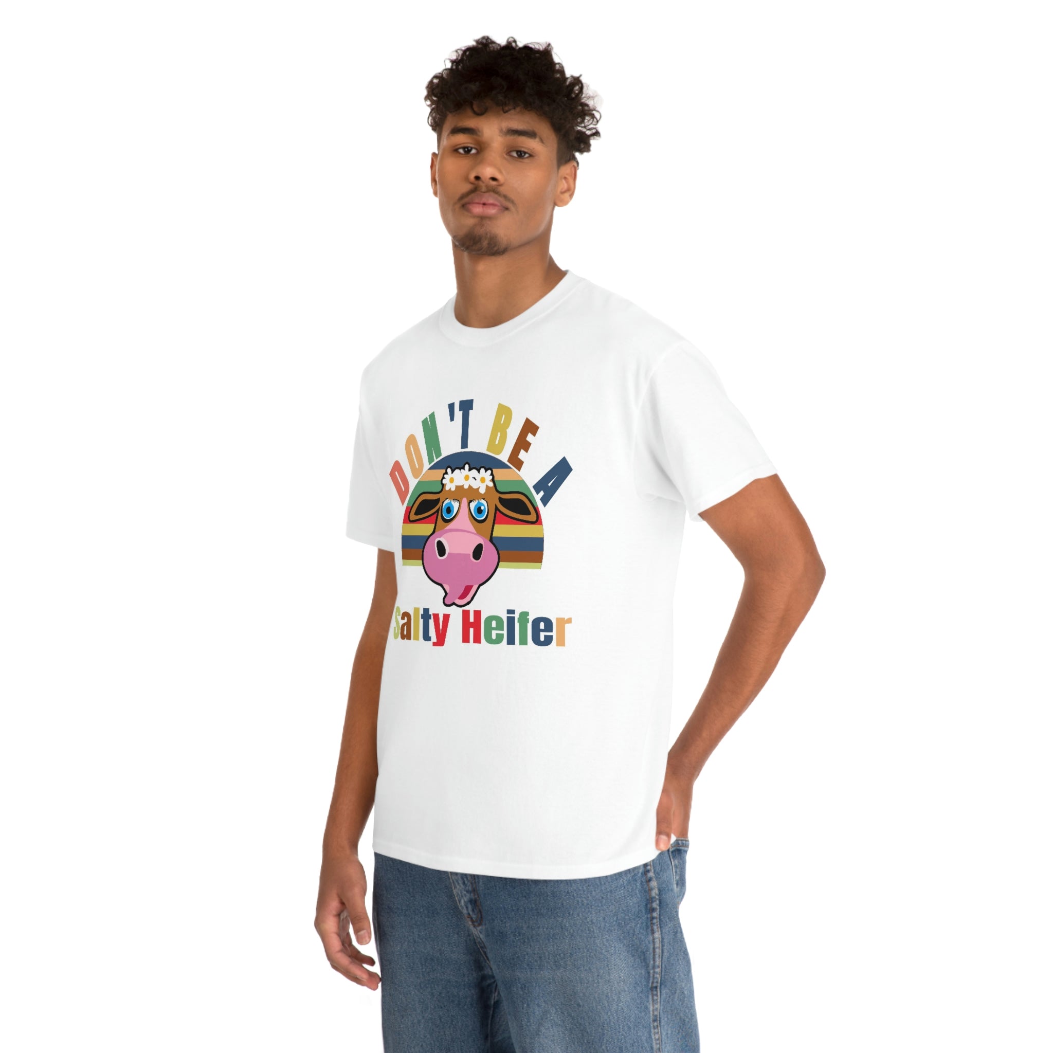 Don’t be salty- Heavy Cotton Tee